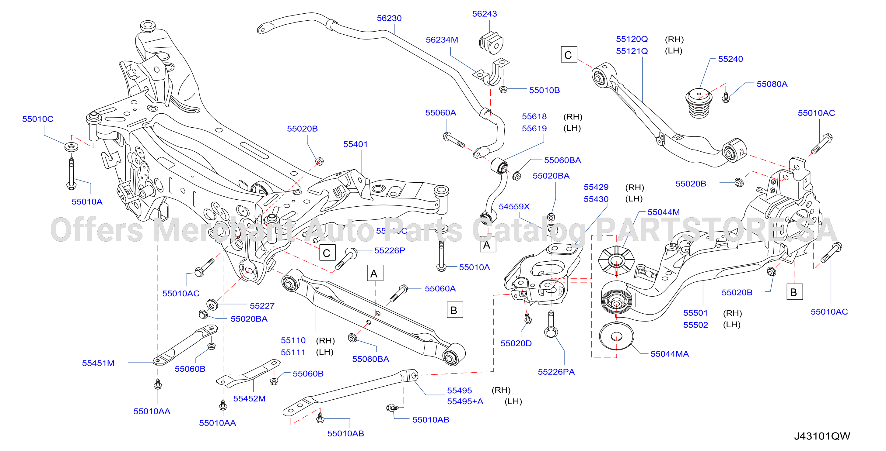 Rear Suspension Member