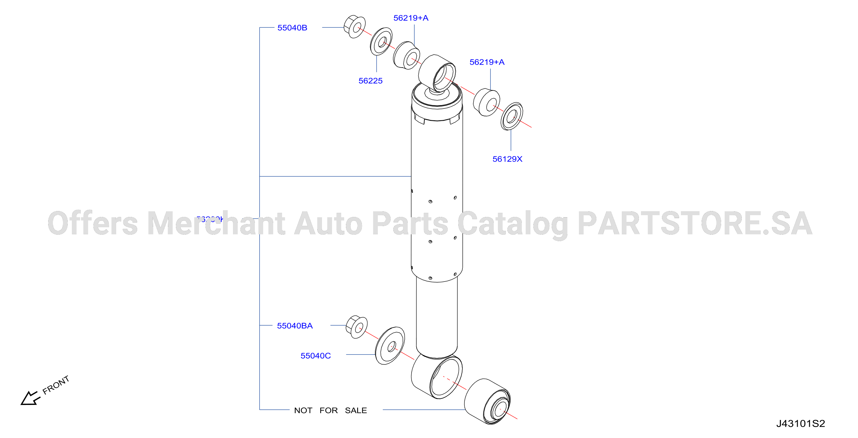 Rear Suspension Shock Abs