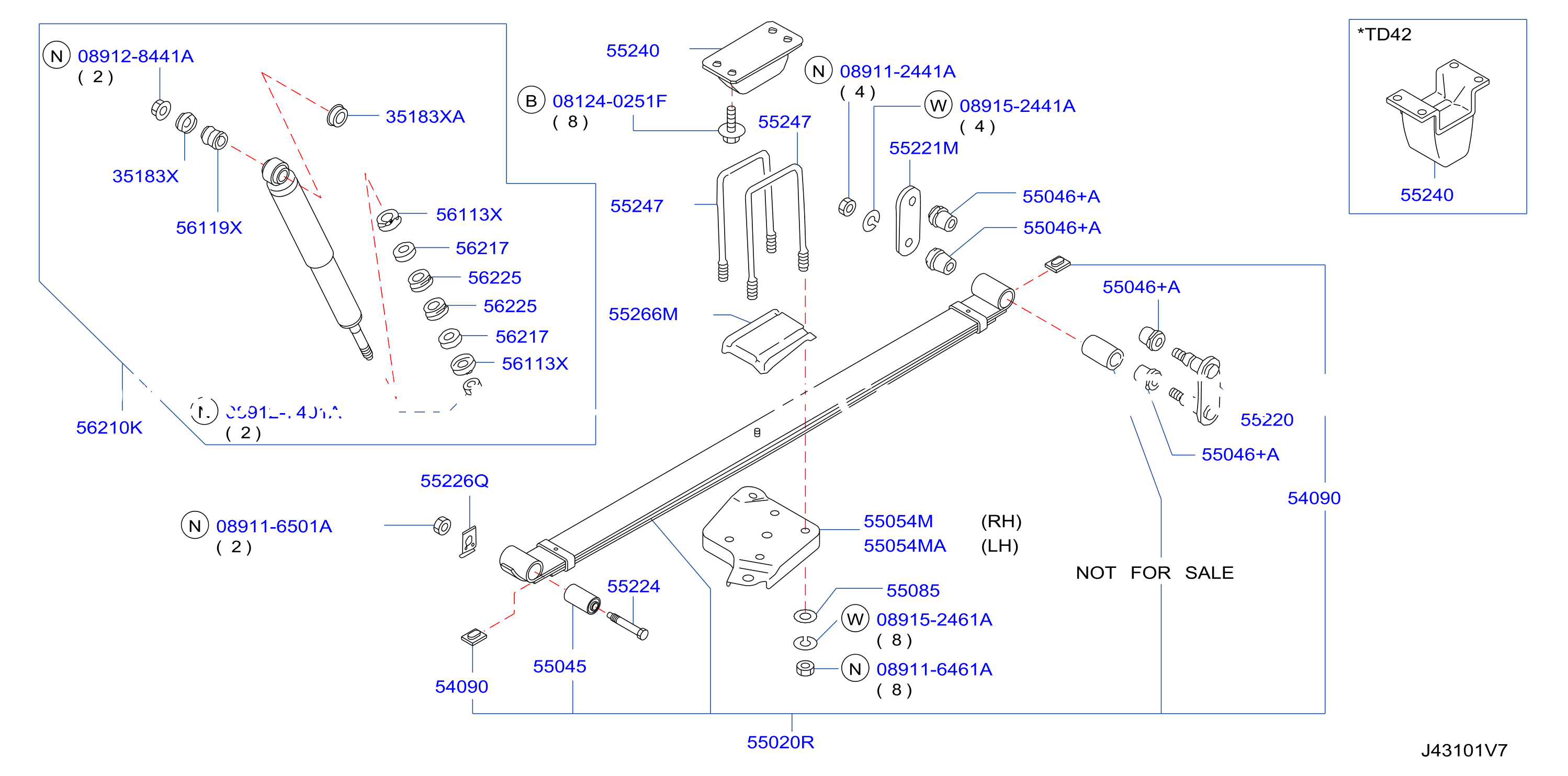 Rear Suspension Spring Shock Absober