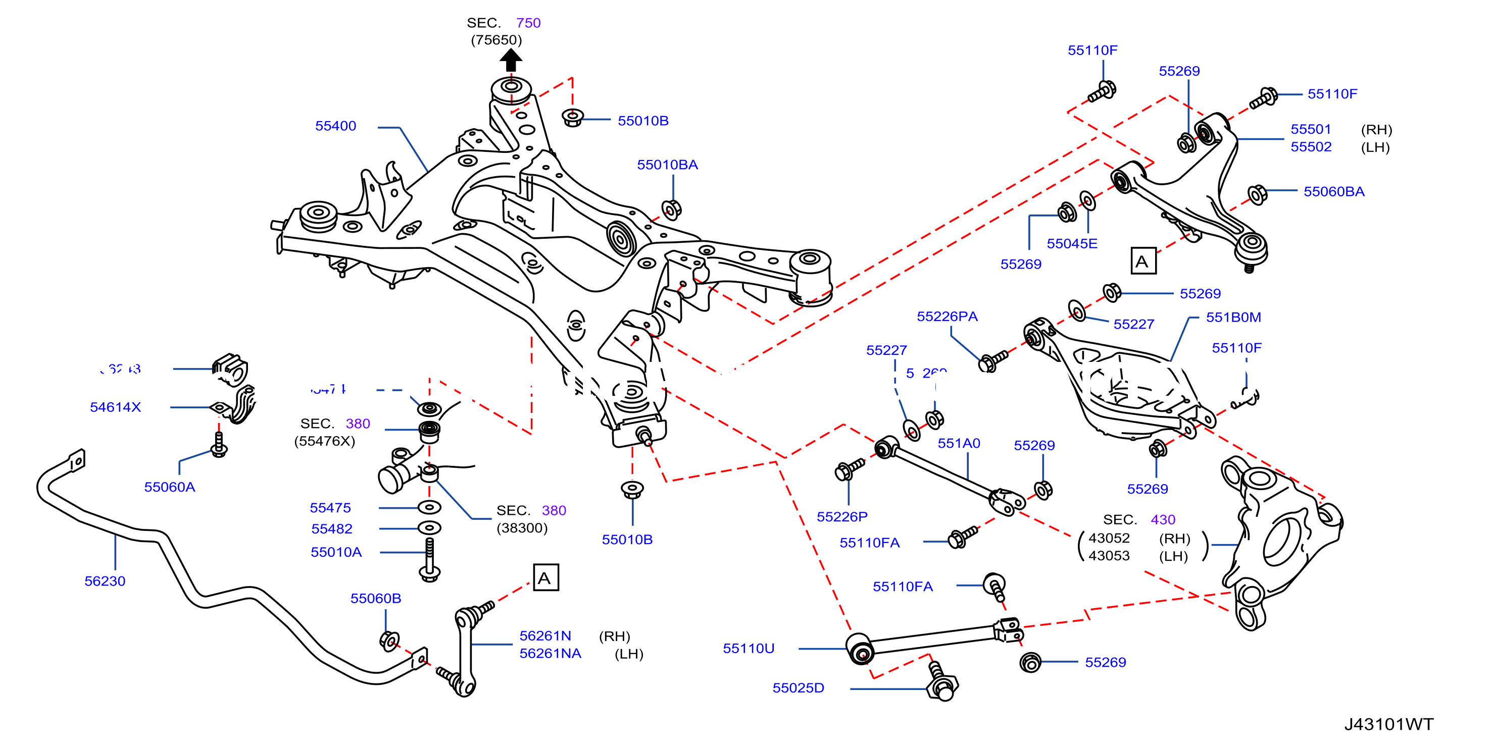 Rear Suspension Member Link