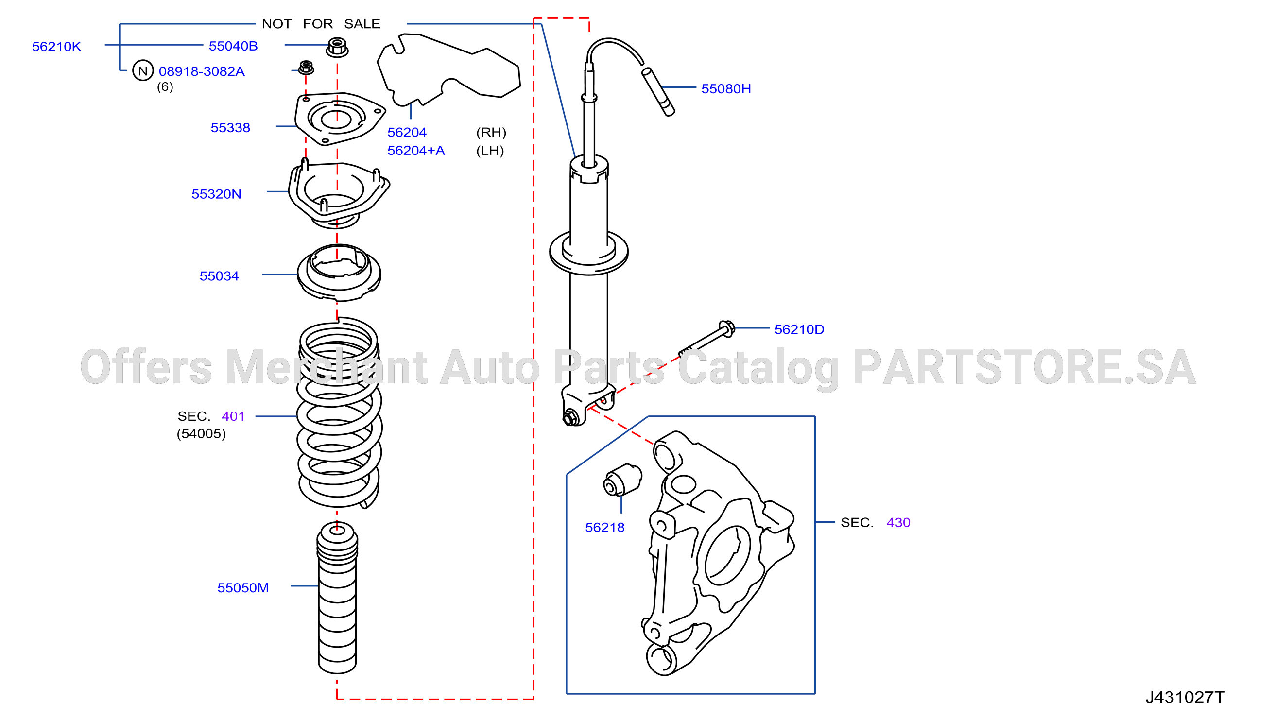 Rear Suspension Absorber Nismo Track