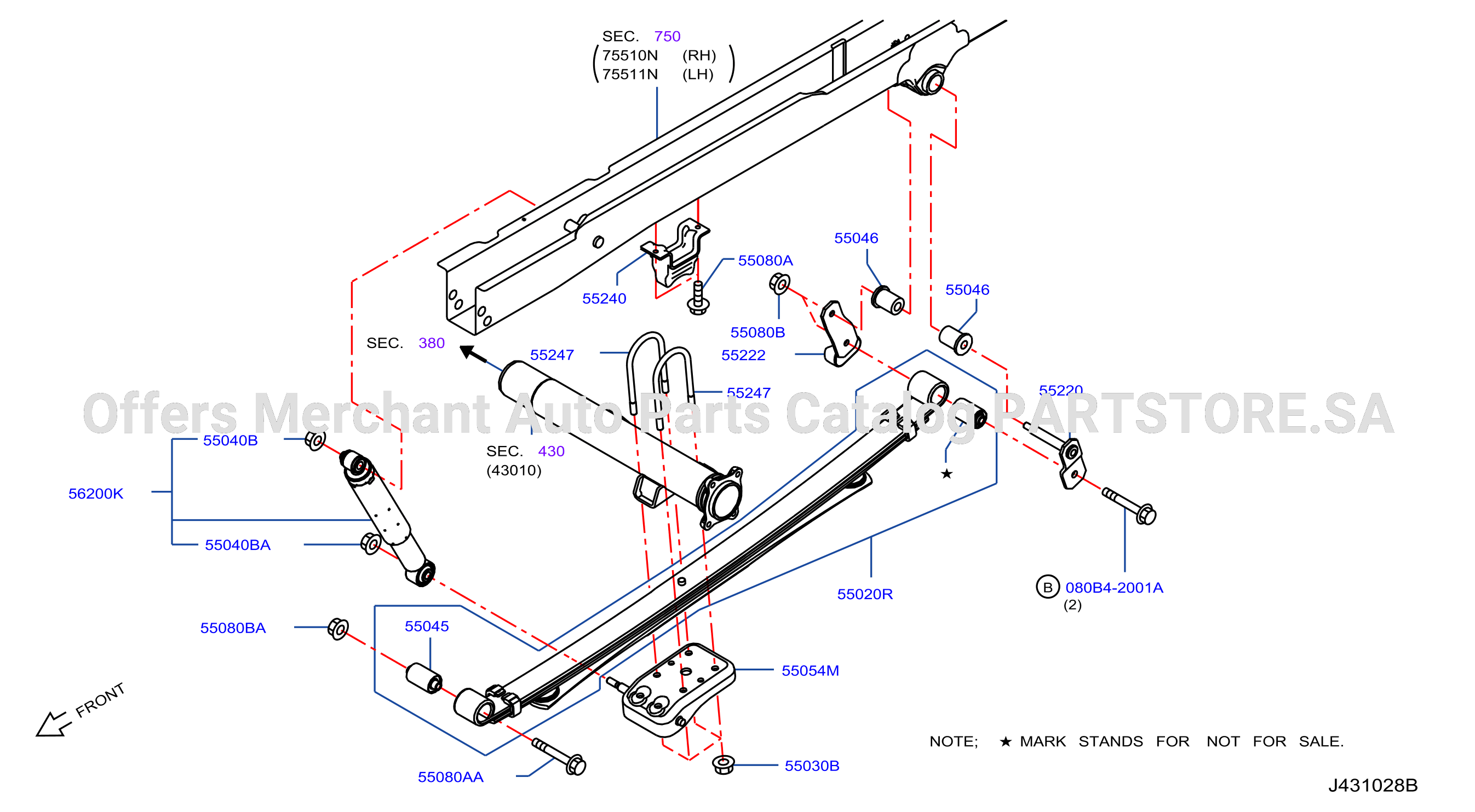 Rear Suspension Leaf Spring