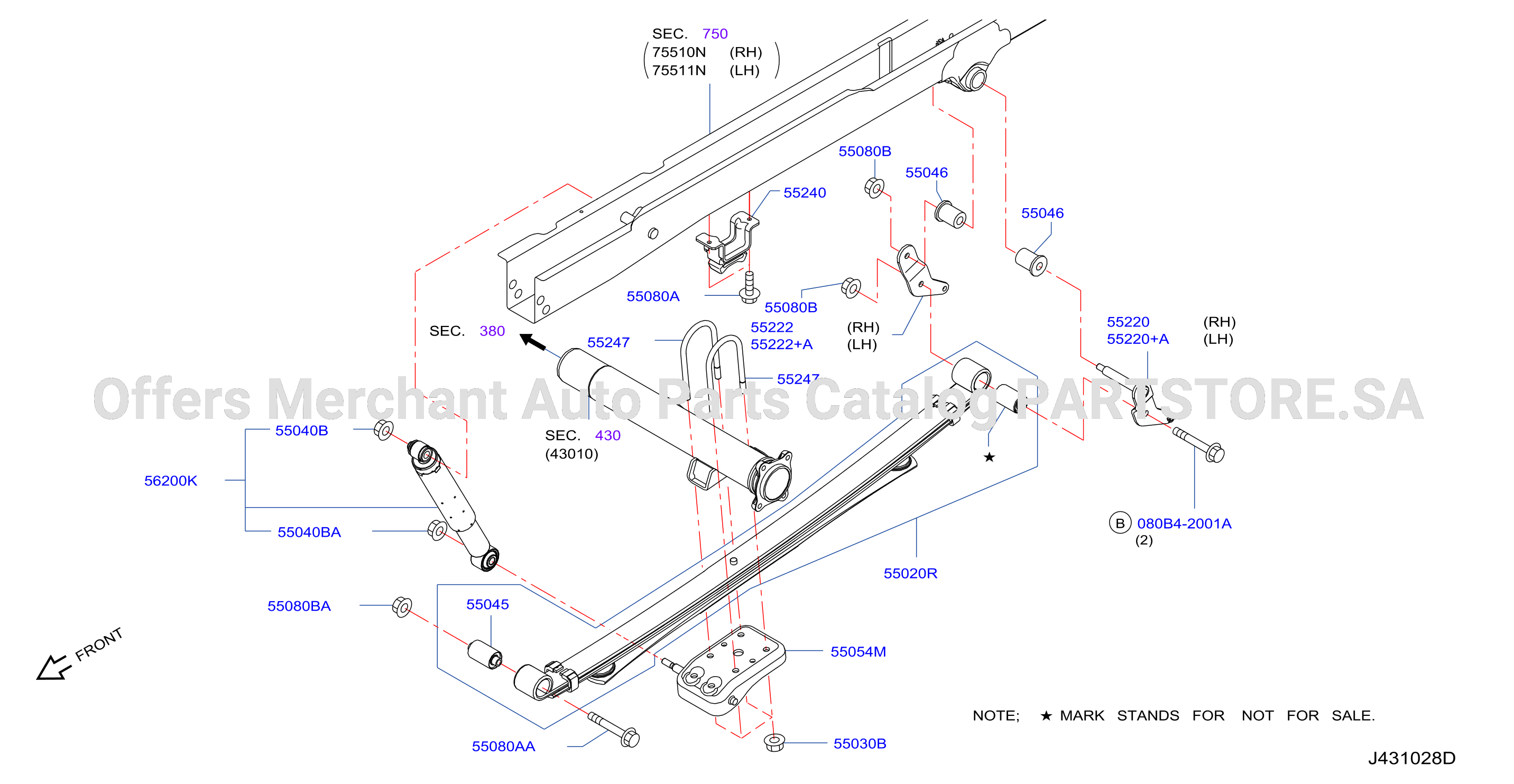 Rear Suspension Leaf Spring