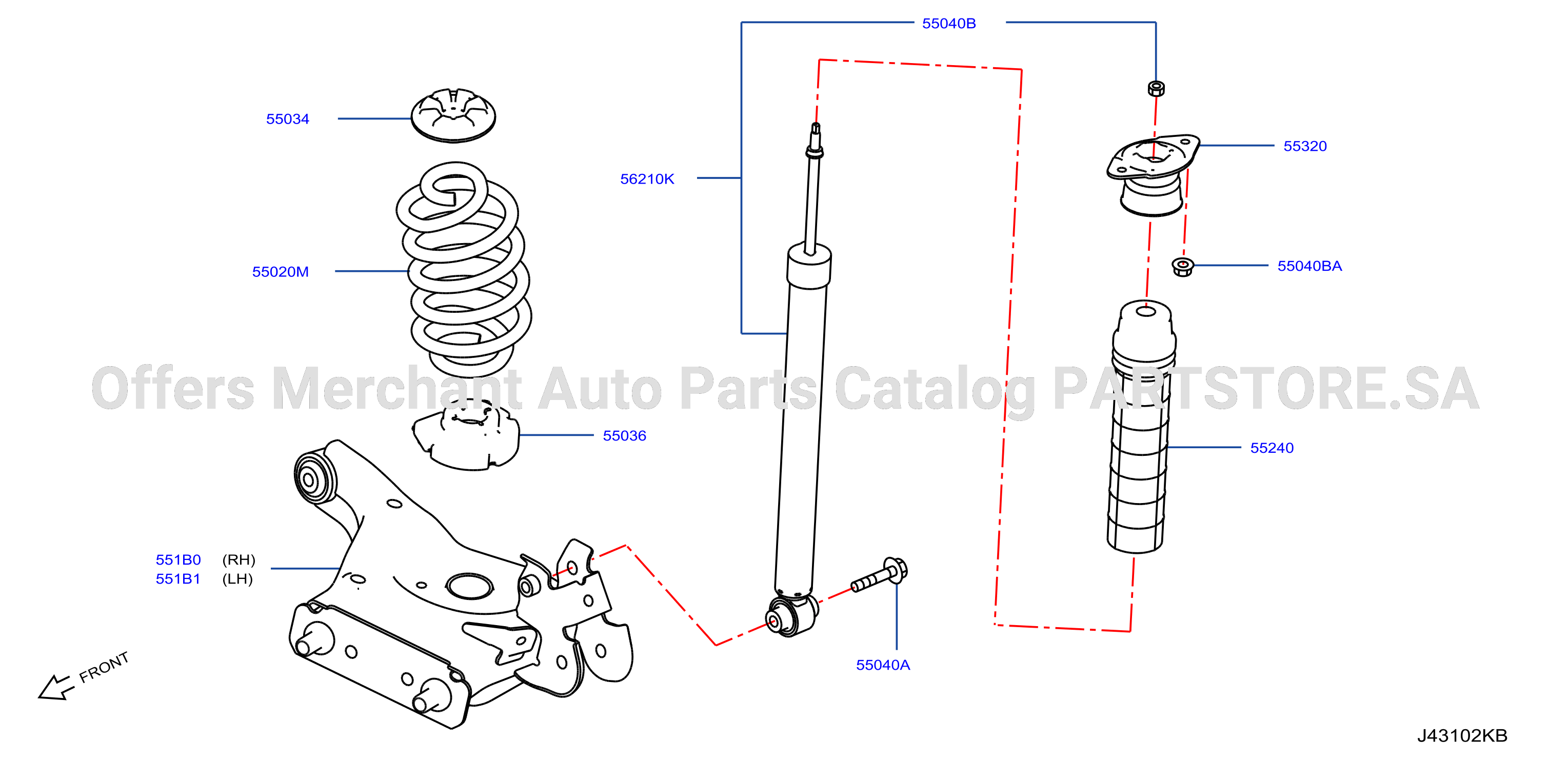 Rear Suspension Absorber