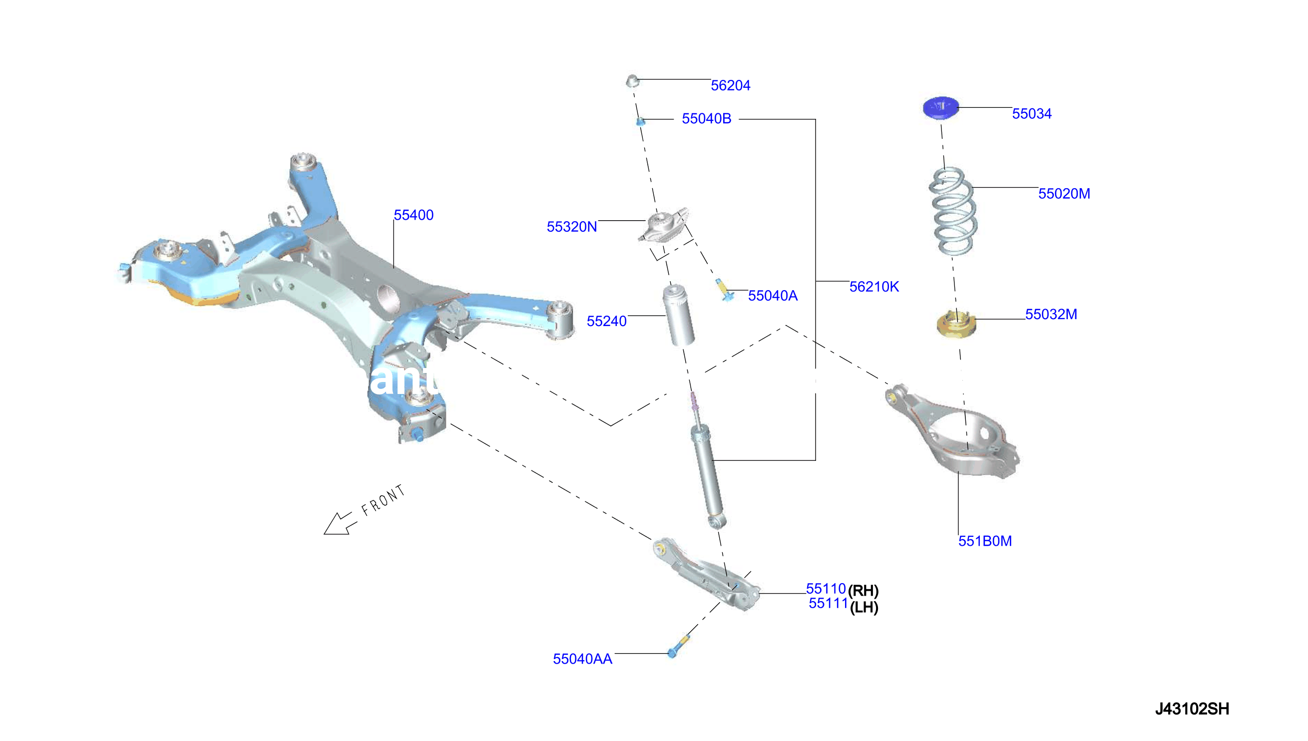 Rear Suspension Absorber