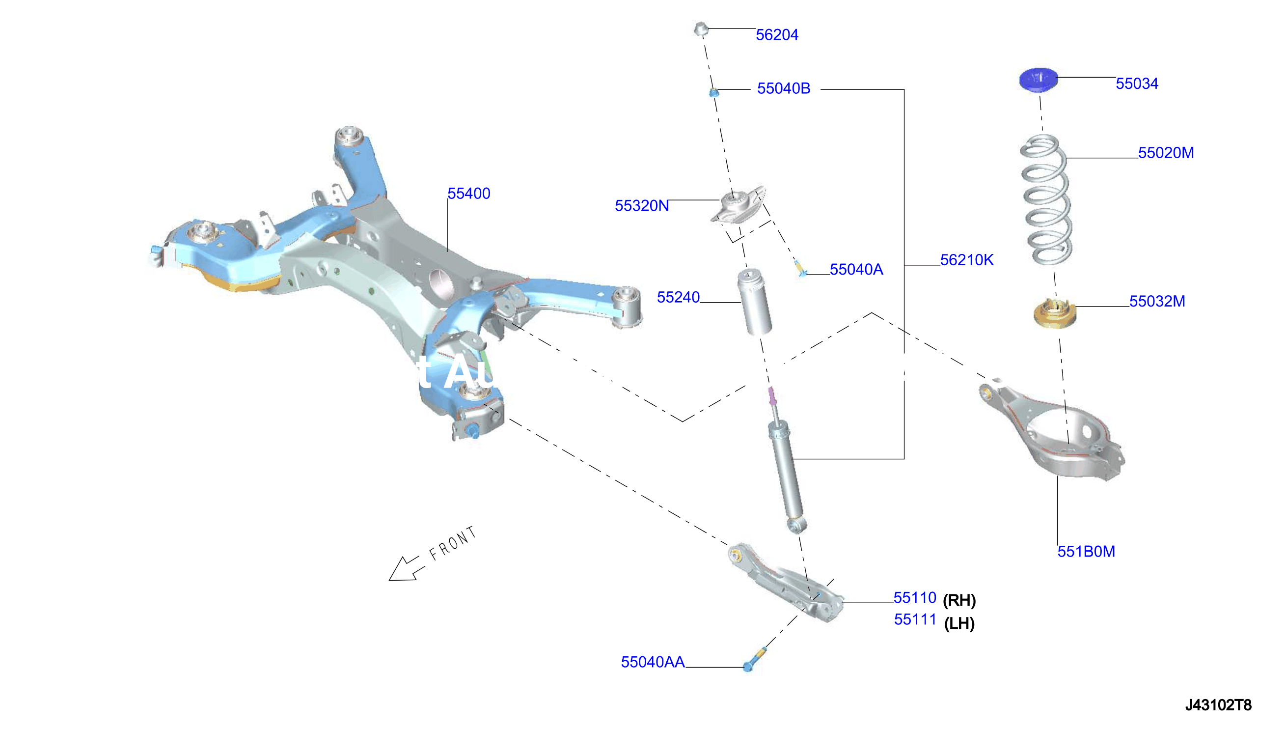 Rear Suspension Absorber
