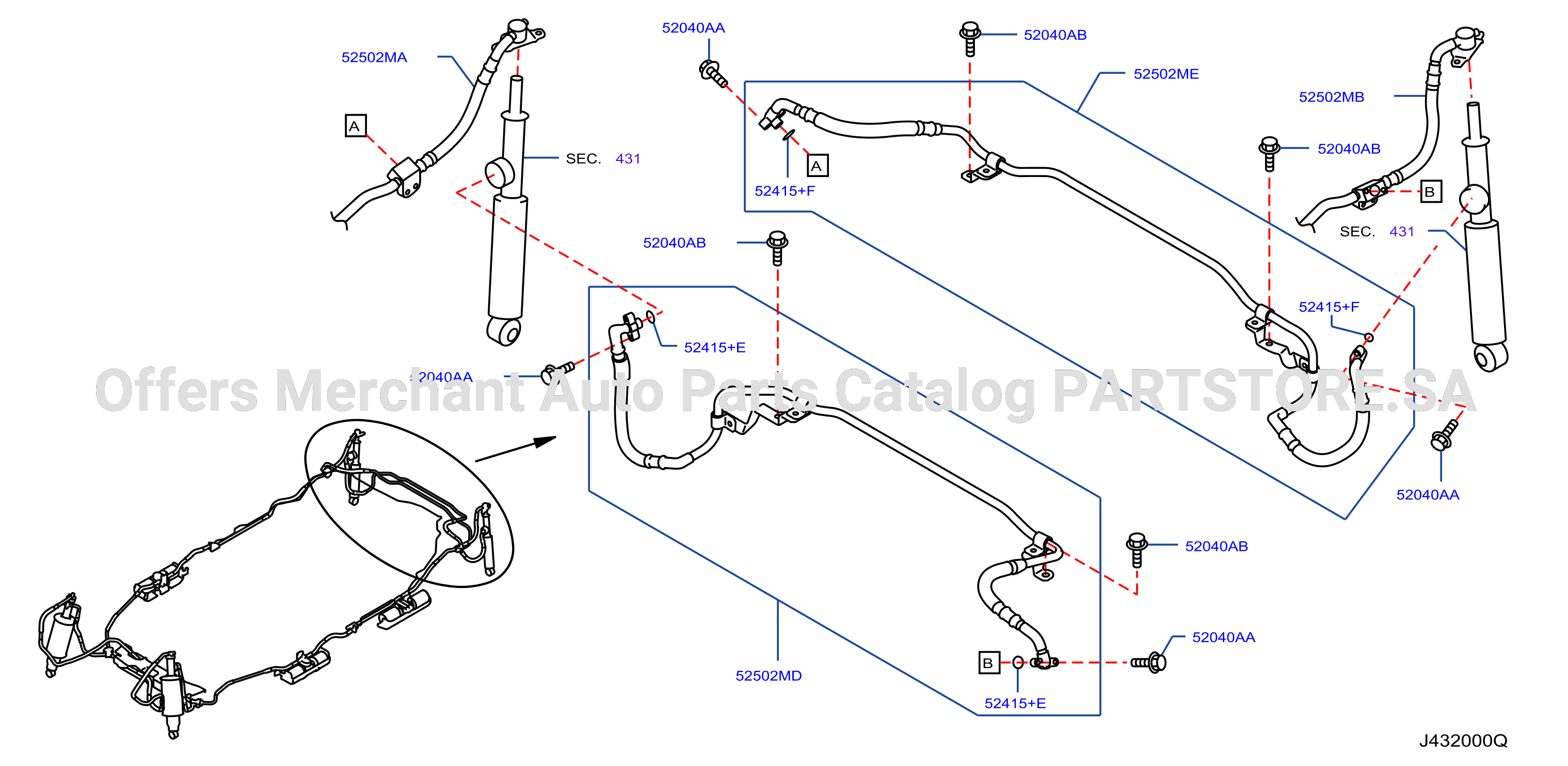 Suspension Control Rear F / Hydraulic Suspension