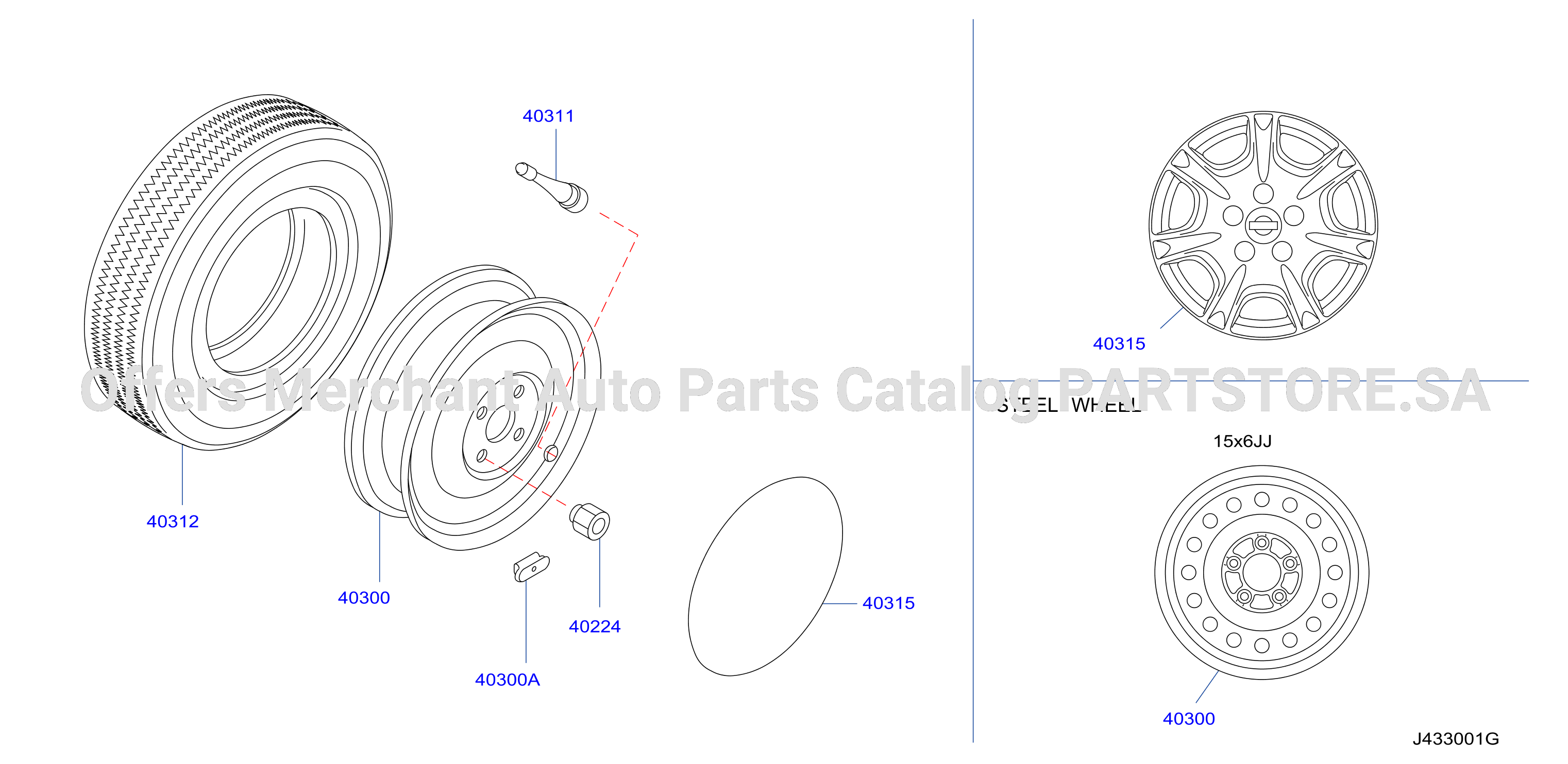 Road Wheel Tire Steel Wheel