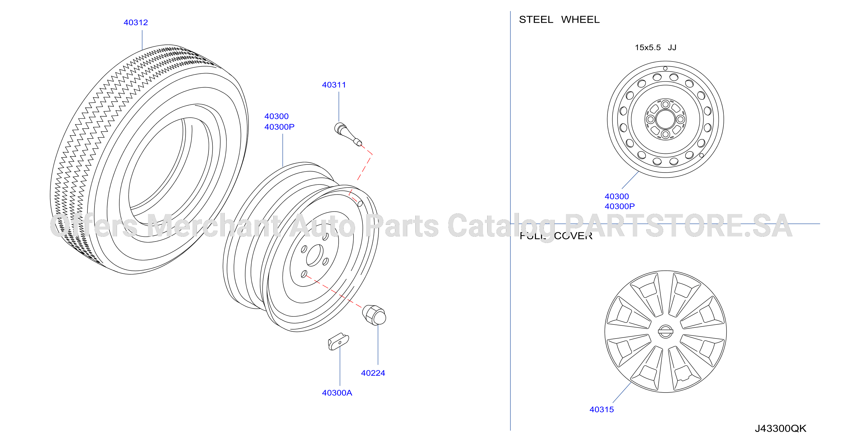 Road Wheel Tire Steel Wheel