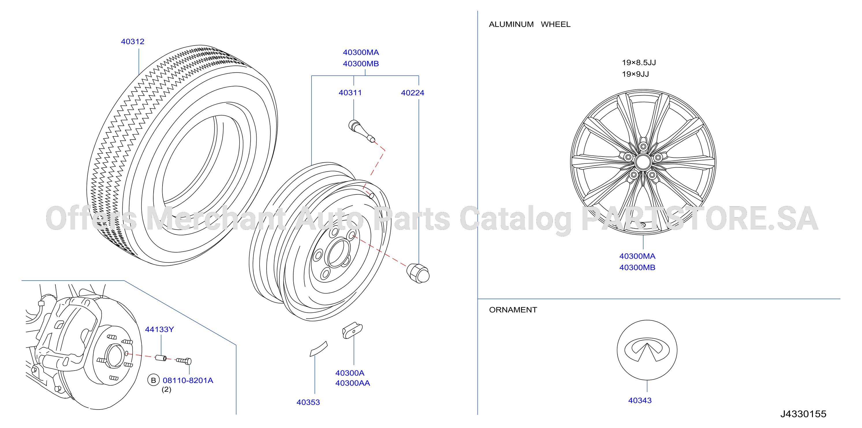 Road Wheel Tire Aluminum Wheel