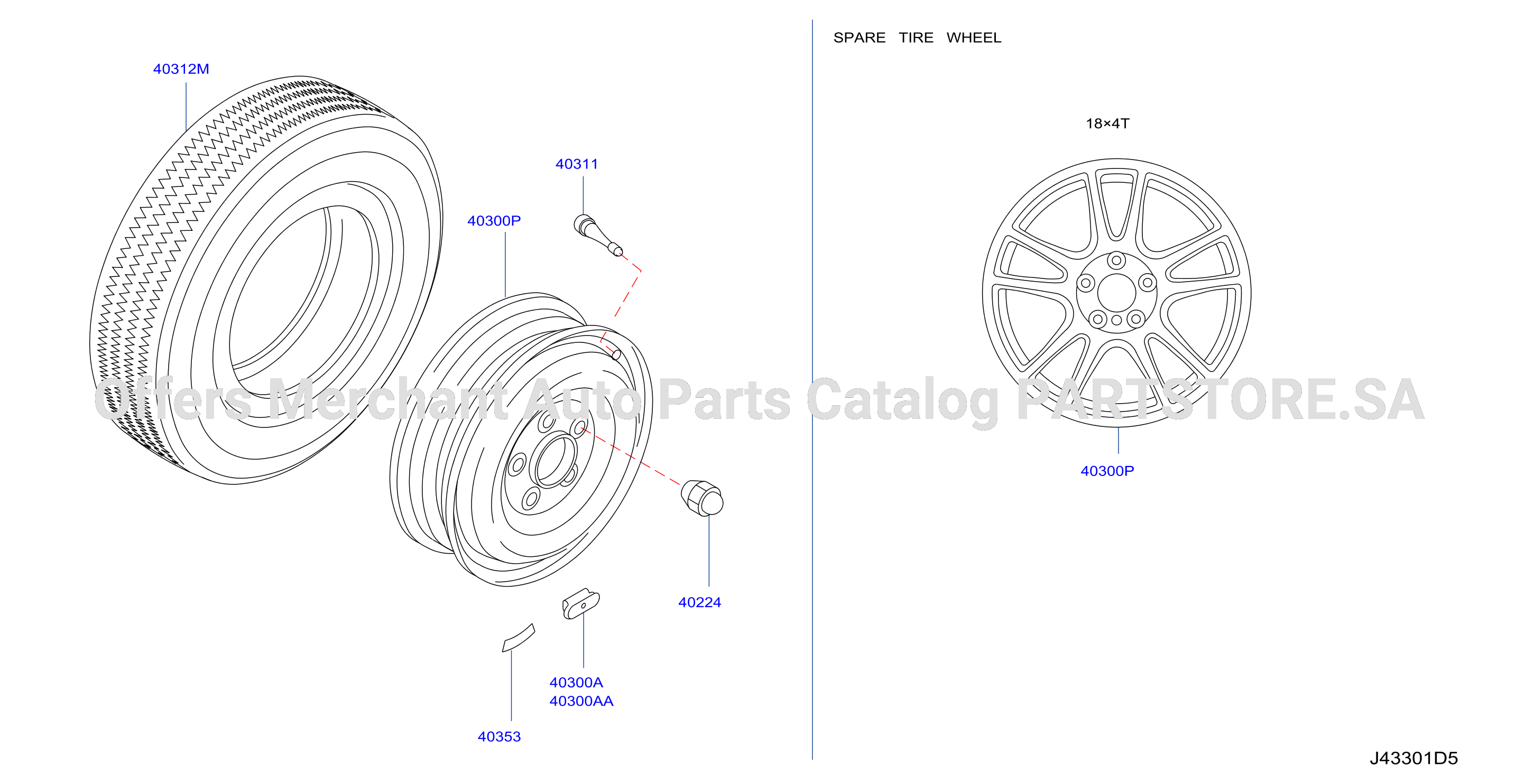 Road Wheel Tire Spare Wheel