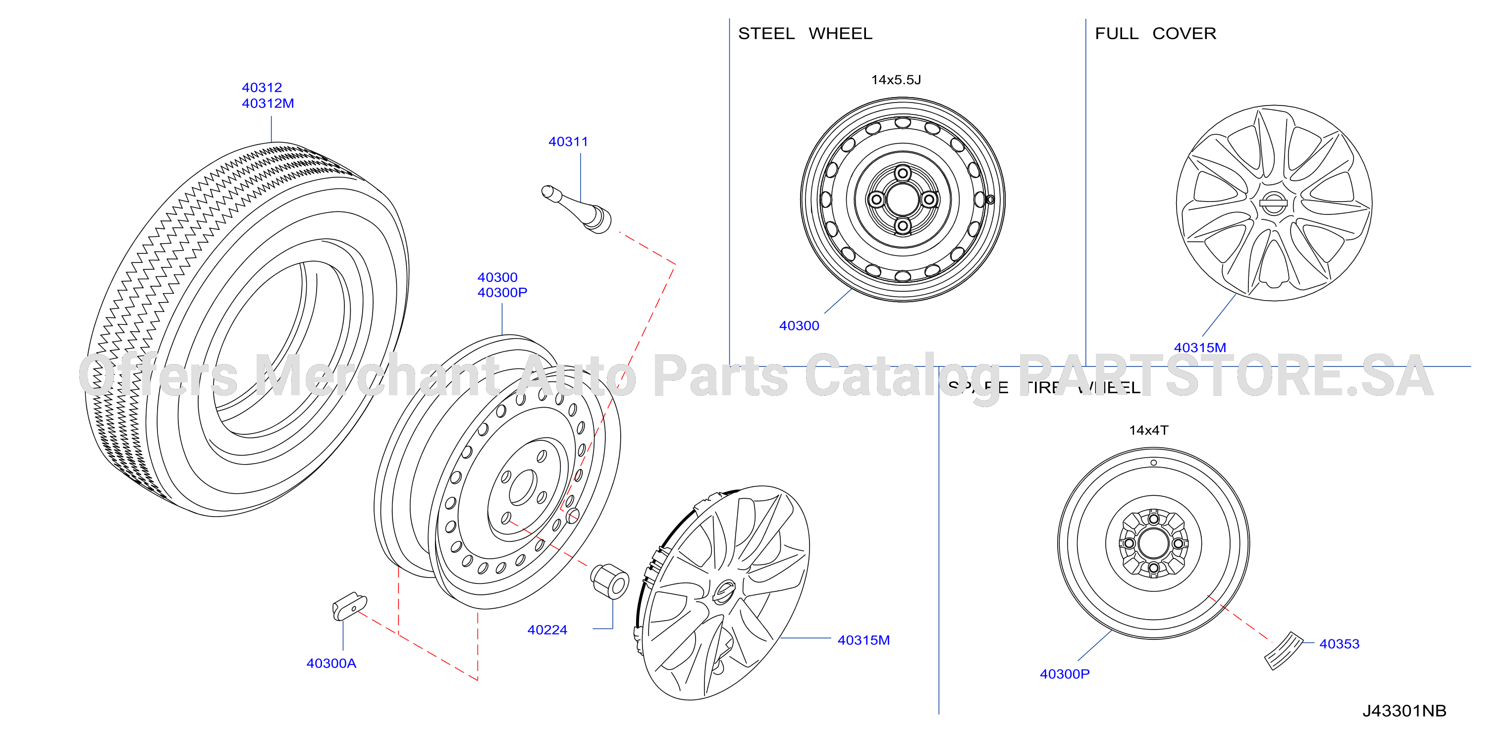 Road Wheel Tire Steel Wheel