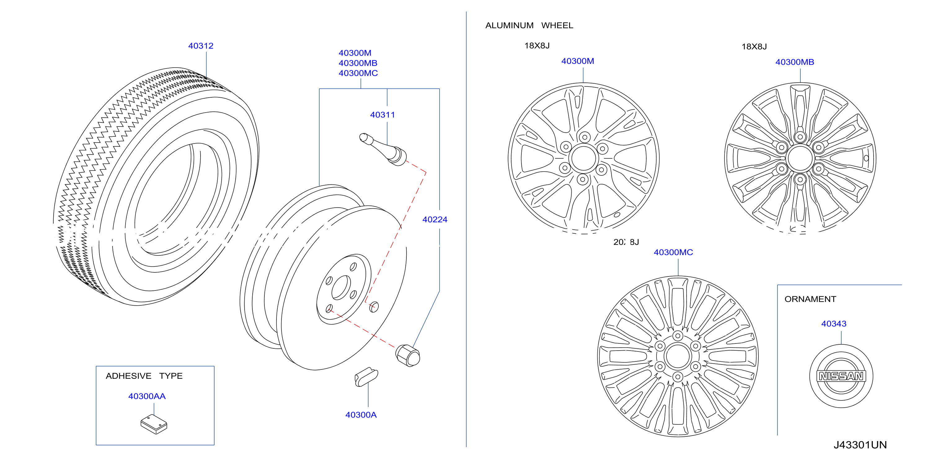 Road Wheel Tire Al Wheel W / O Tpms