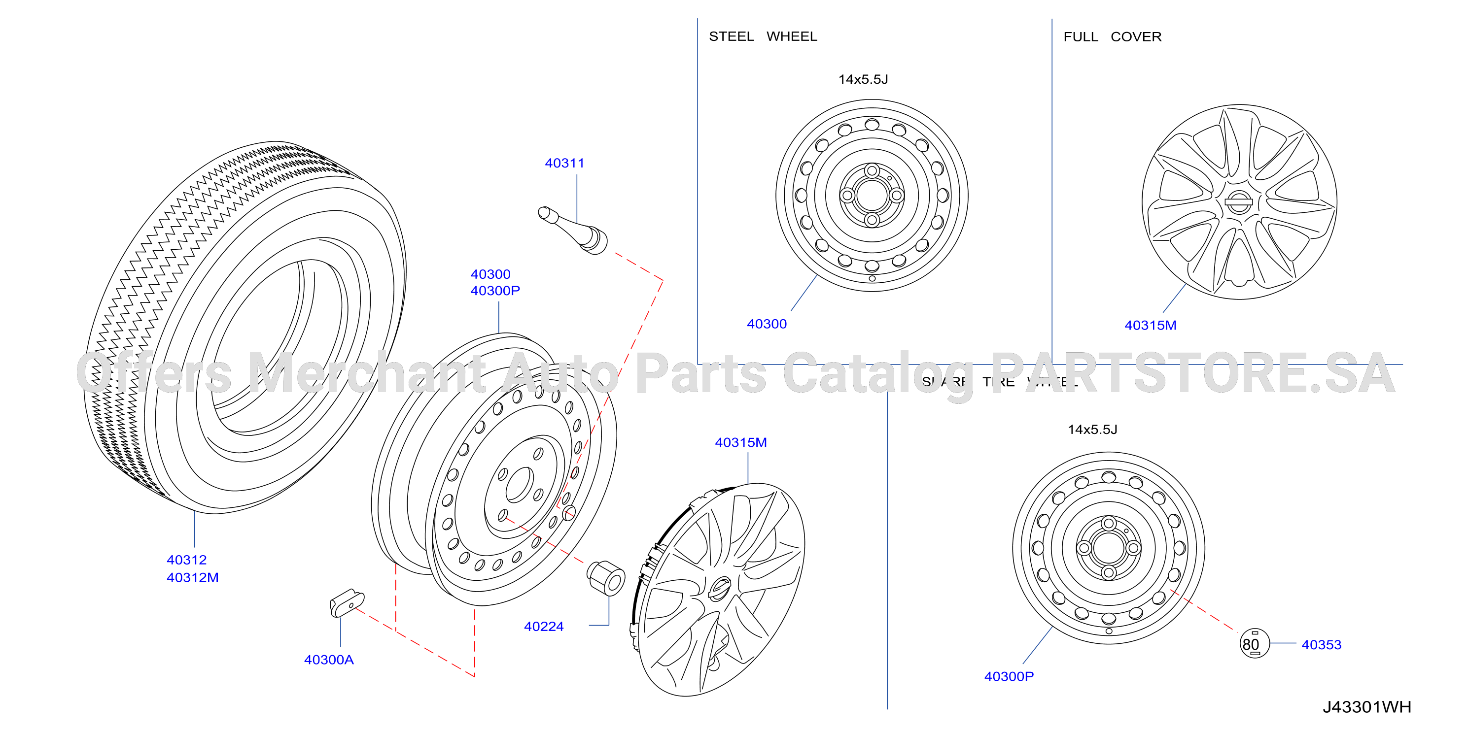 Road Wheel Tire Steel