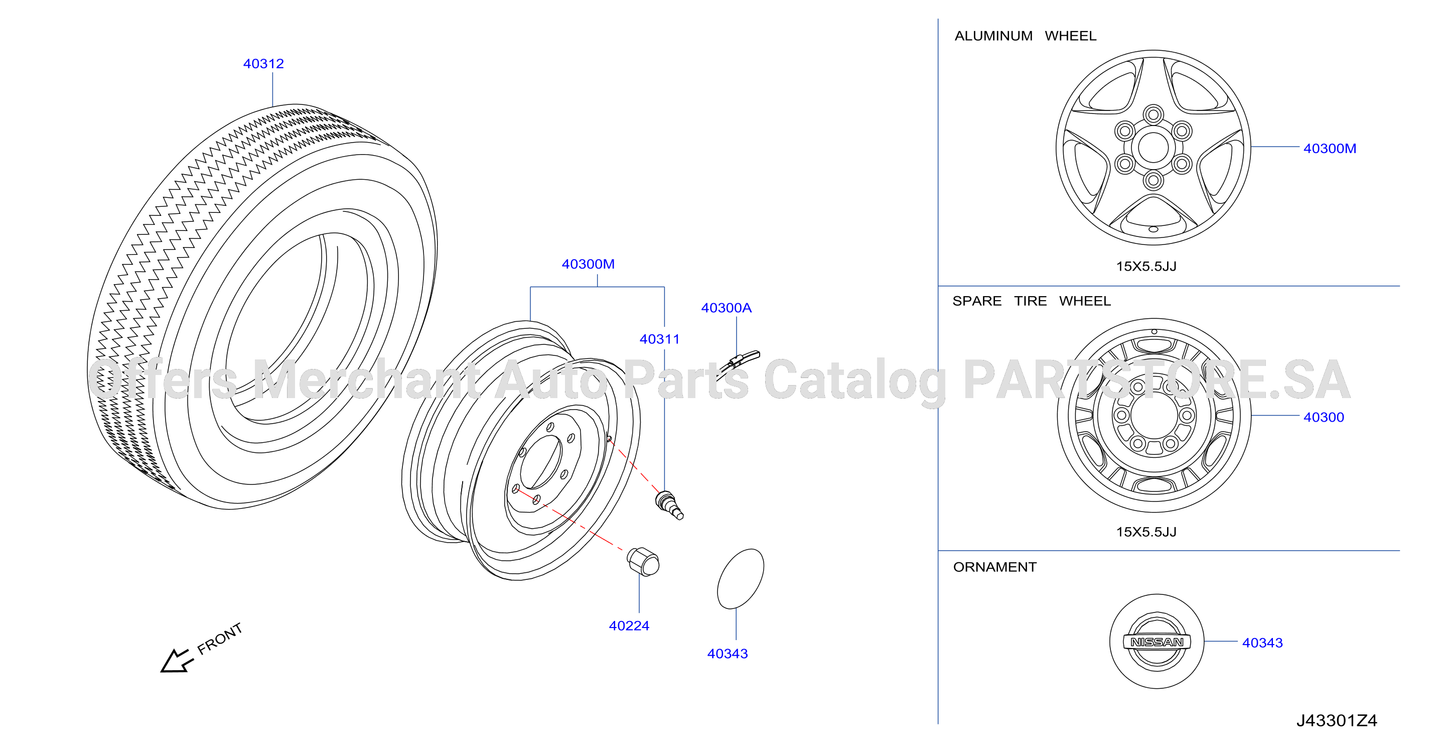 Road Wheel Tire Aluminum Wheel