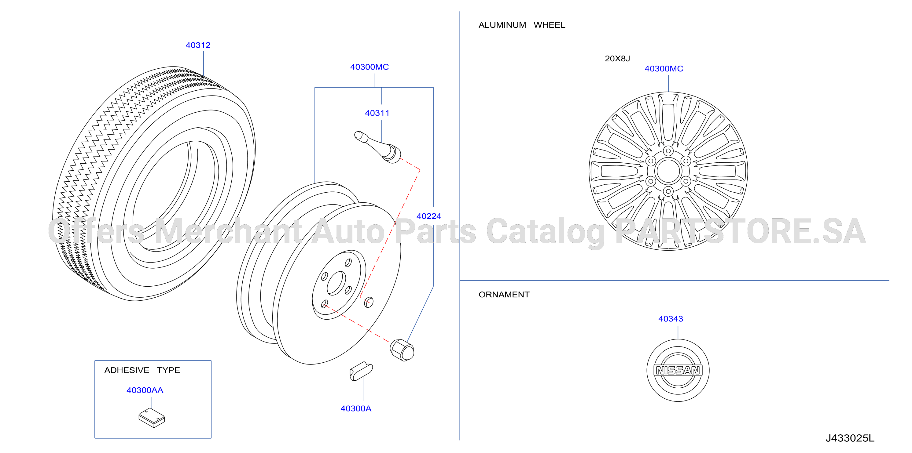 Road Wheel Tire Al Wheel W / O Tpms