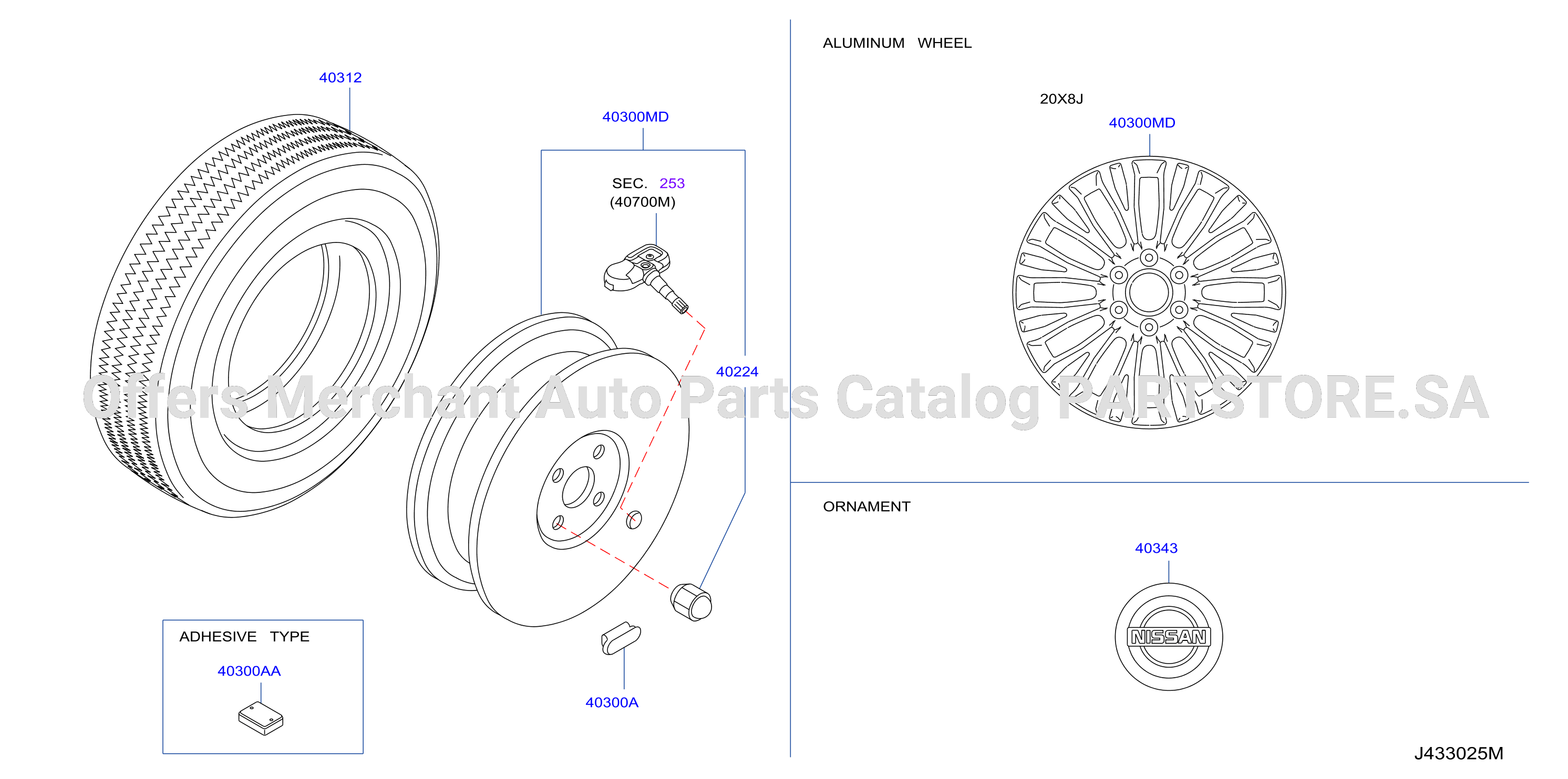 Road Wheel Tire Al Wheel W / Tpms