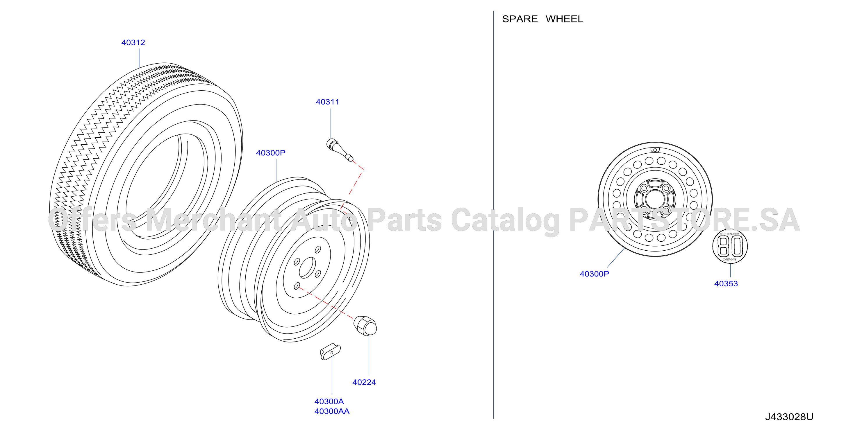 Road Wheel Tire Spare Wheel