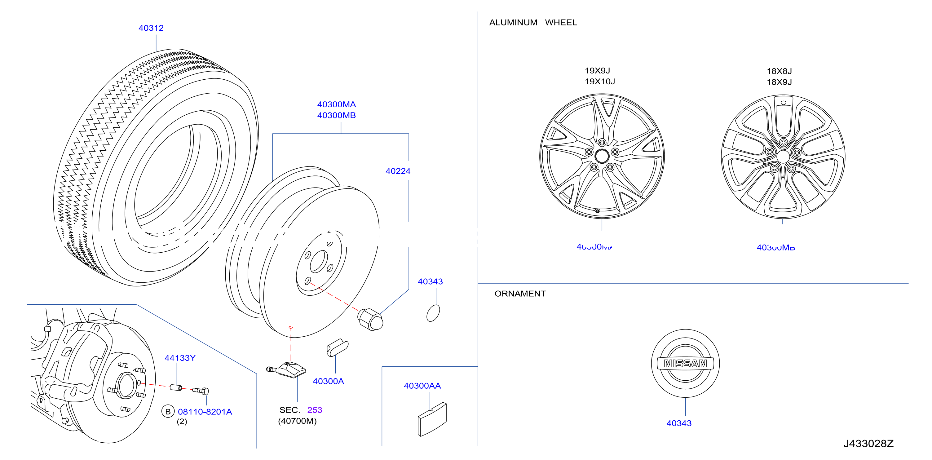 Road Wheel Tire Aluminum Wheel Tpms