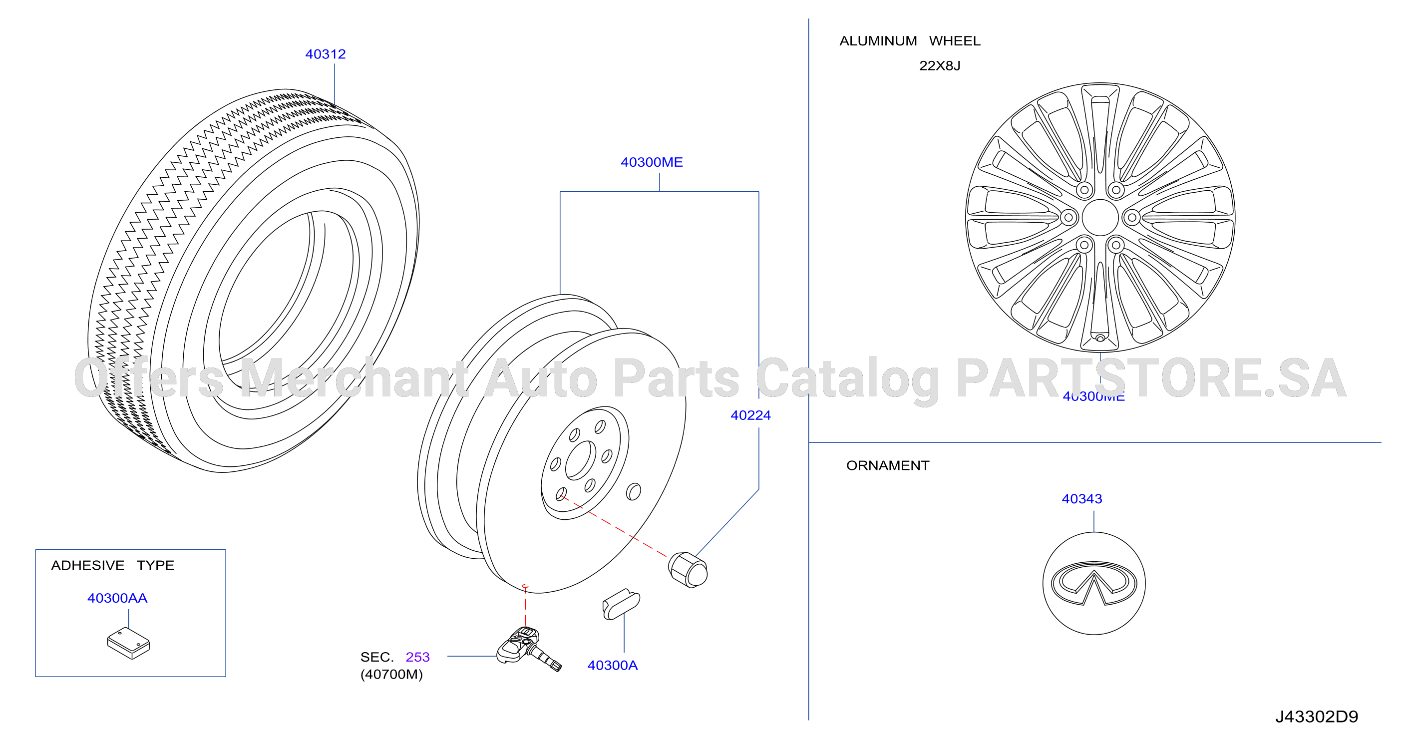 Road Wheel Tire Al Wheel