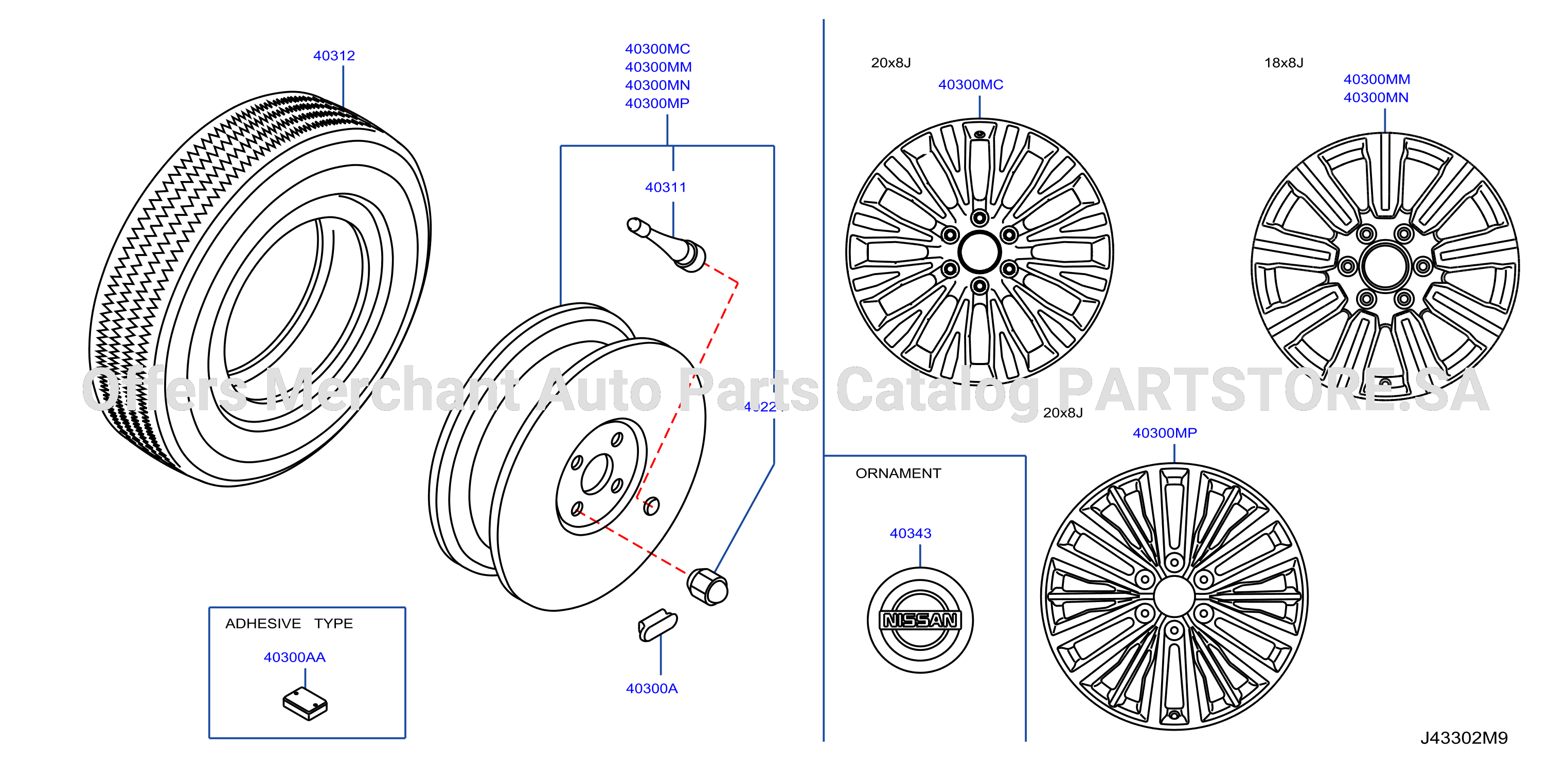 Road Wheel Tire Al Wheel W / O Tpms