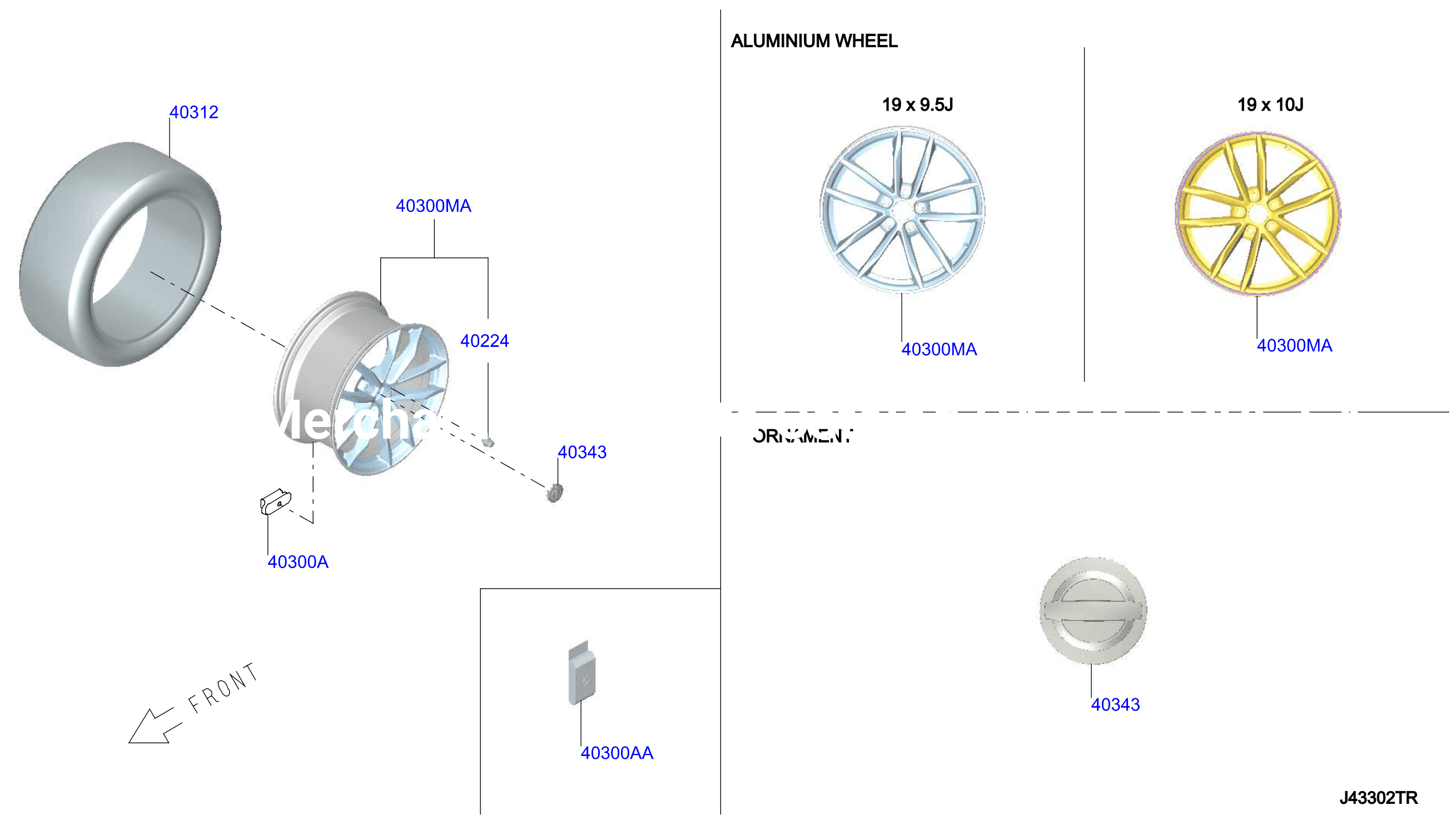 Road Wheel Tire Aluminum Wheel