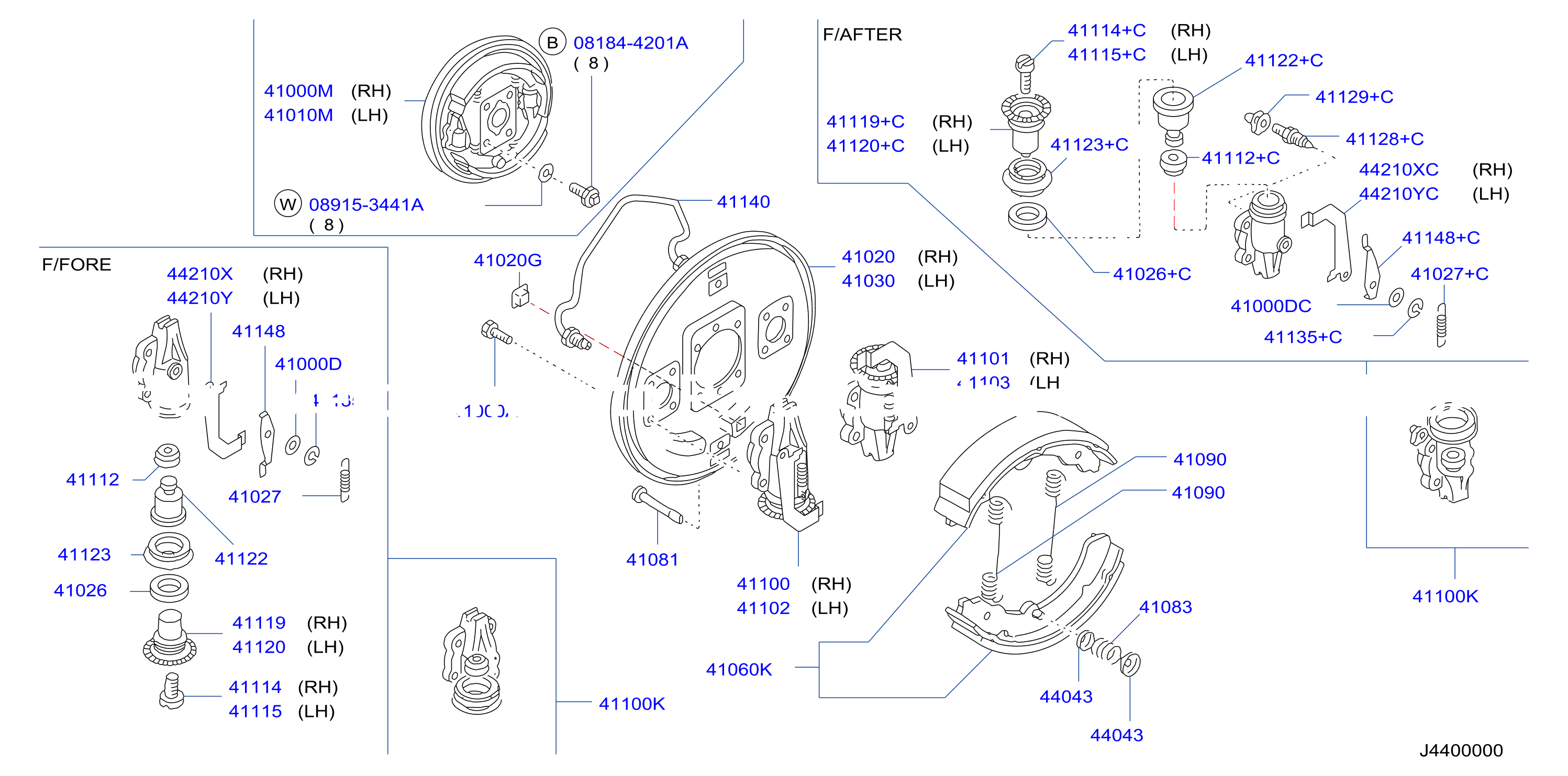 Front Brake Drum Brake