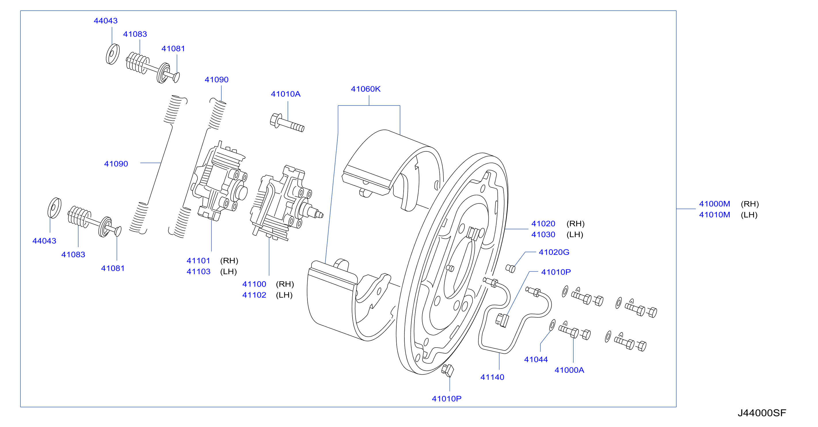 Front Brake Drum Brake