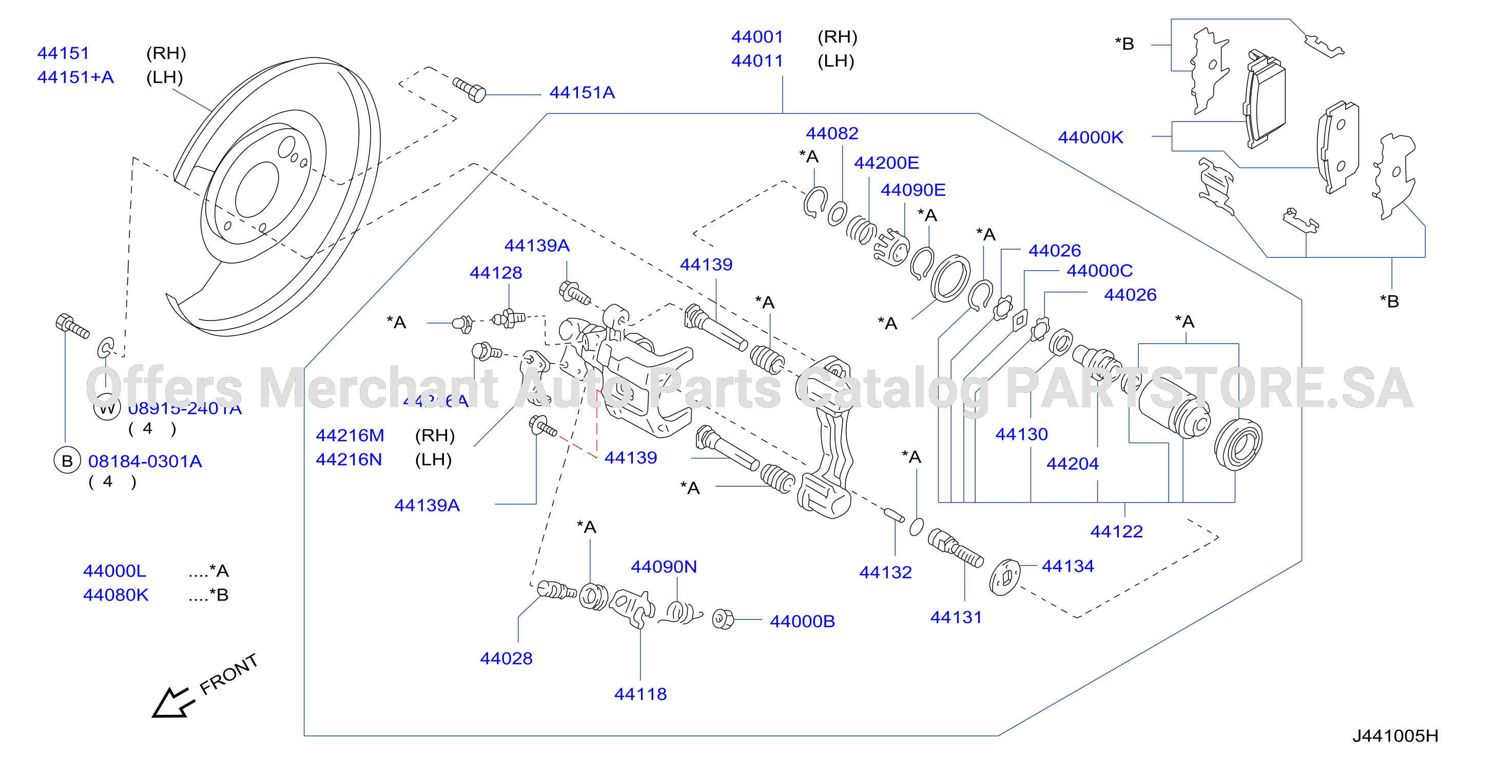 Rear Brake Disc Brake