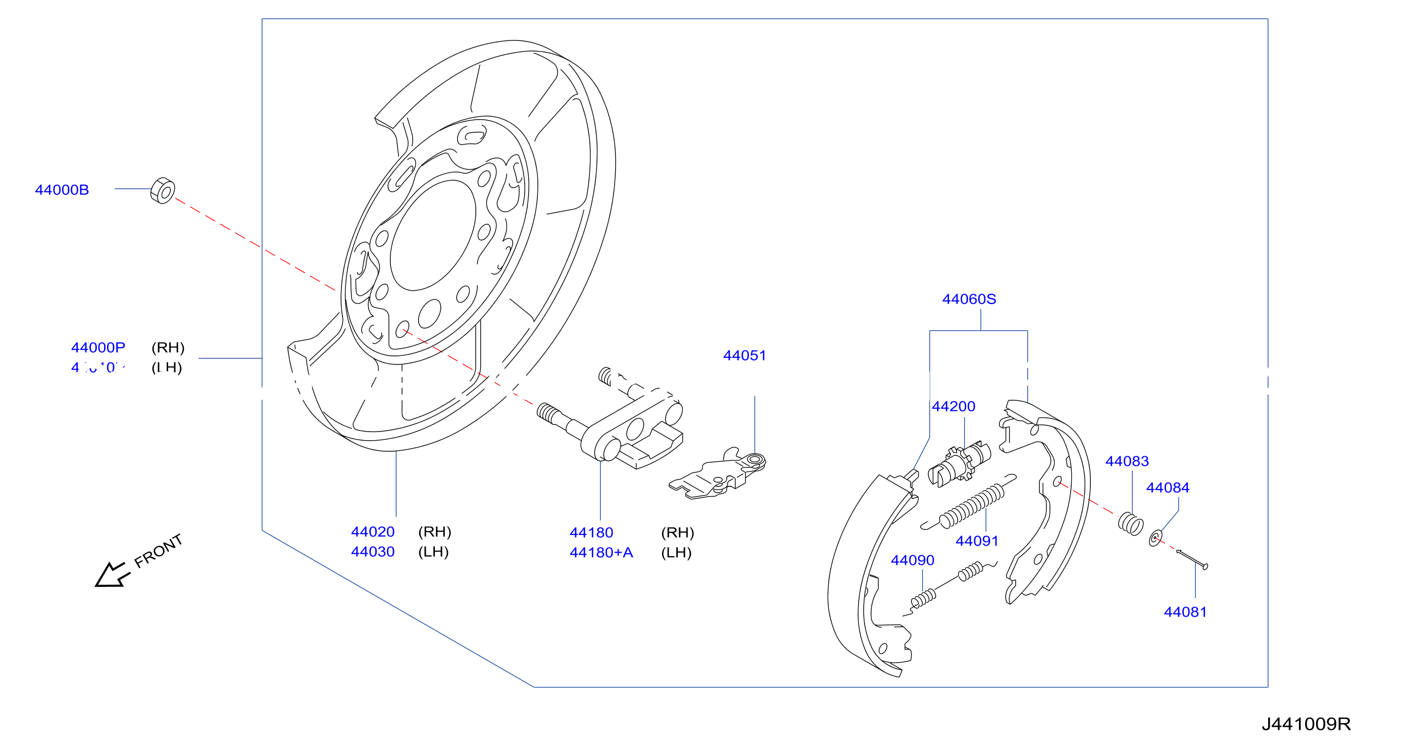 Rear Brake Parking Brake