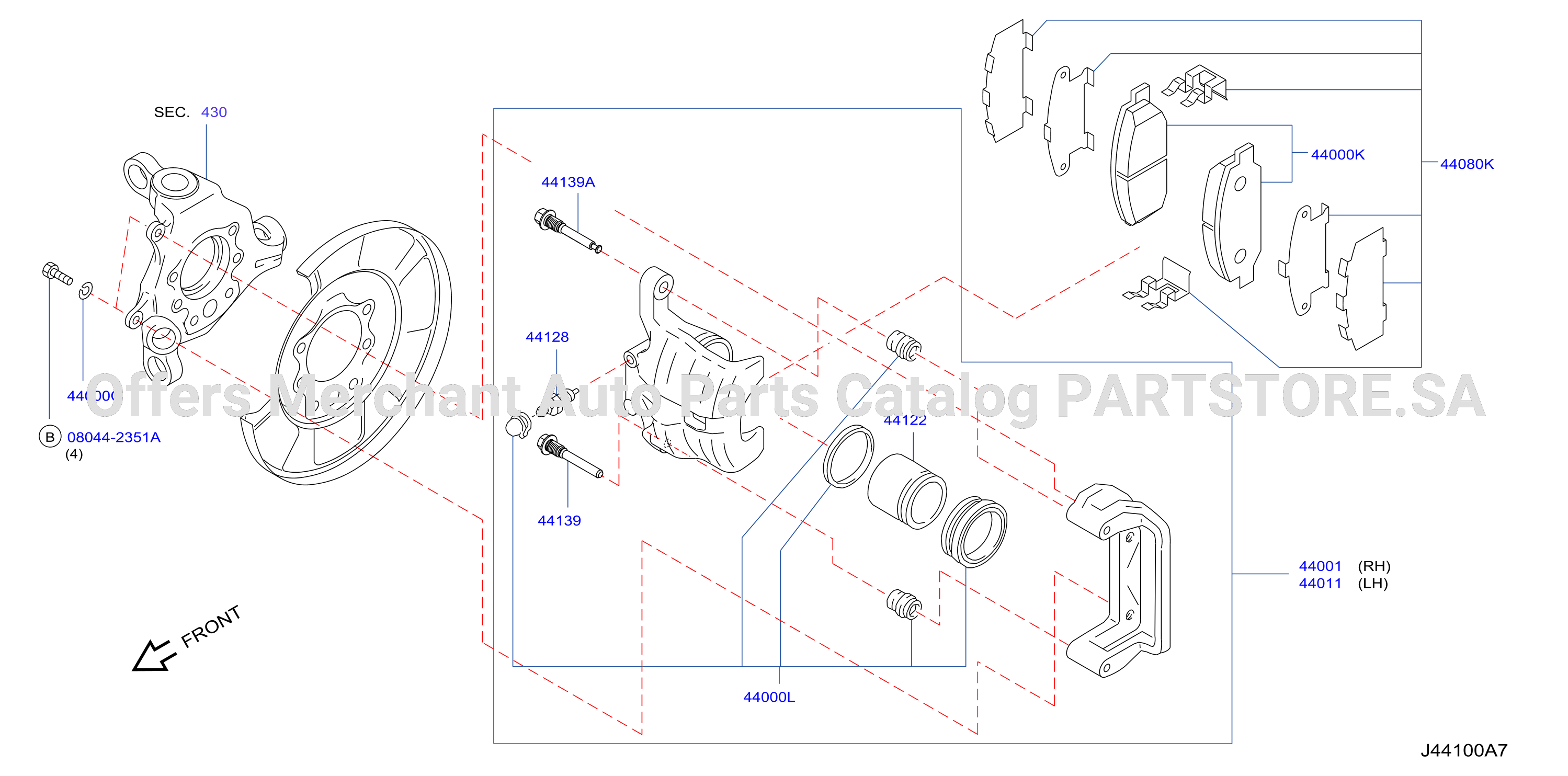 Rear Brake Disc Brake