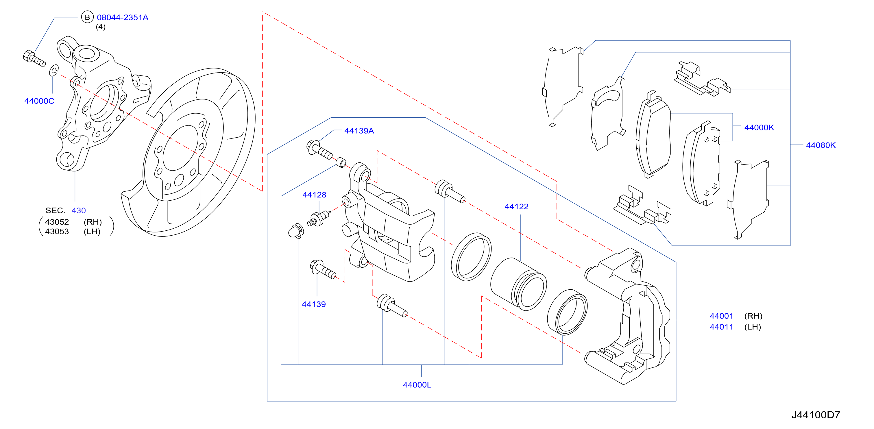 Rear Brake Disc Brake