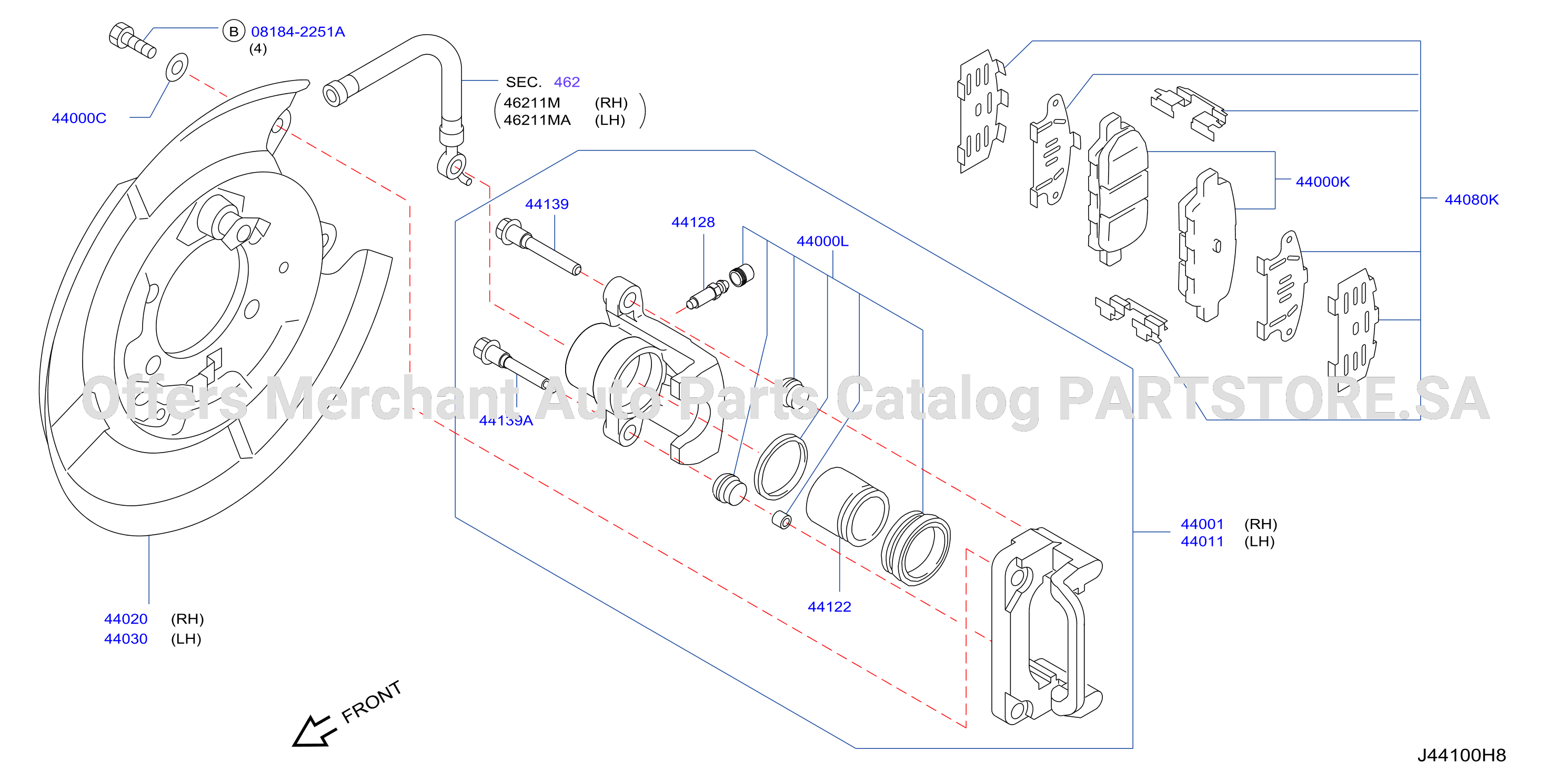 Rear Brake Disc Brake