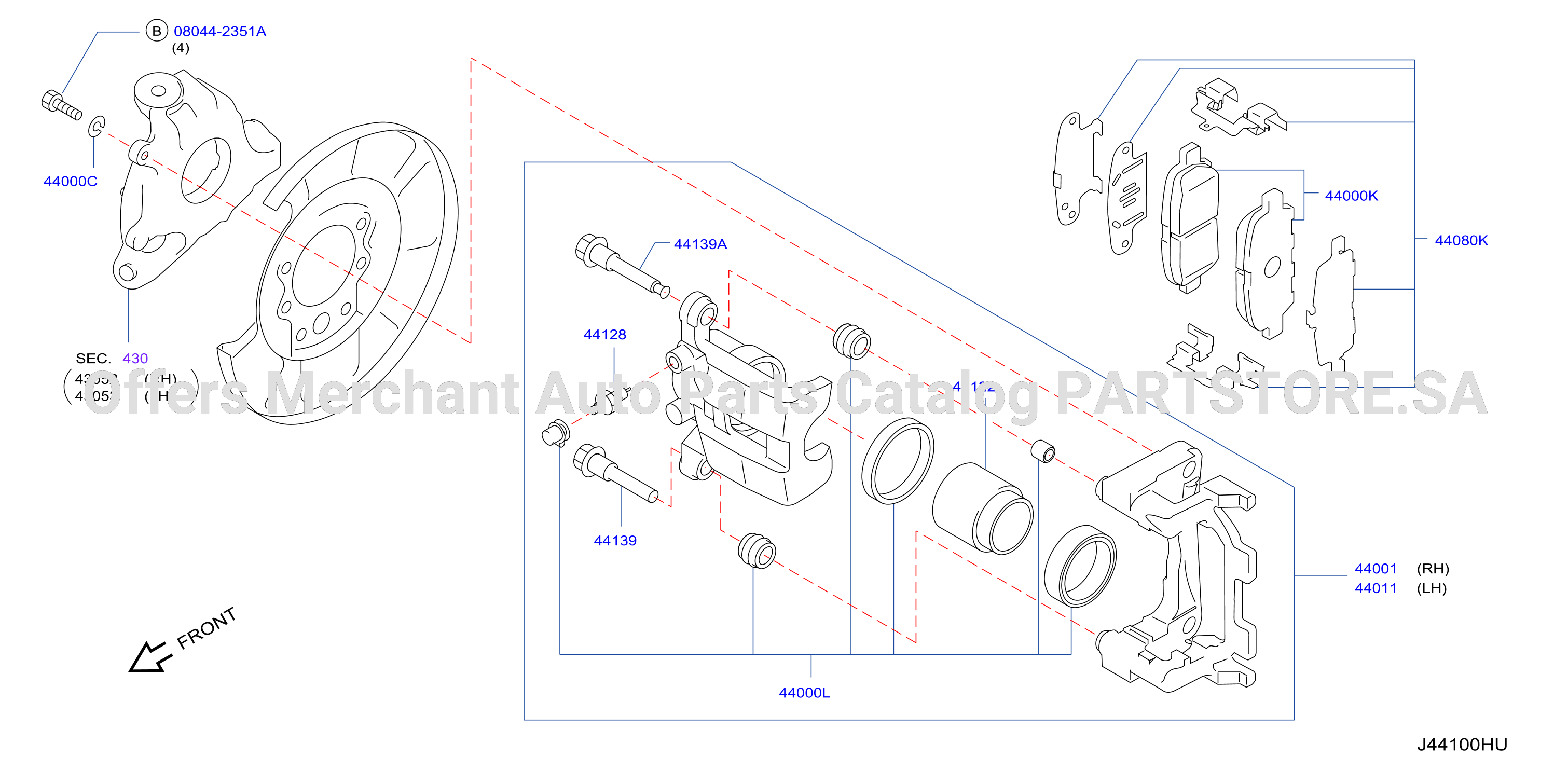 Rear Brake Disk Brake
