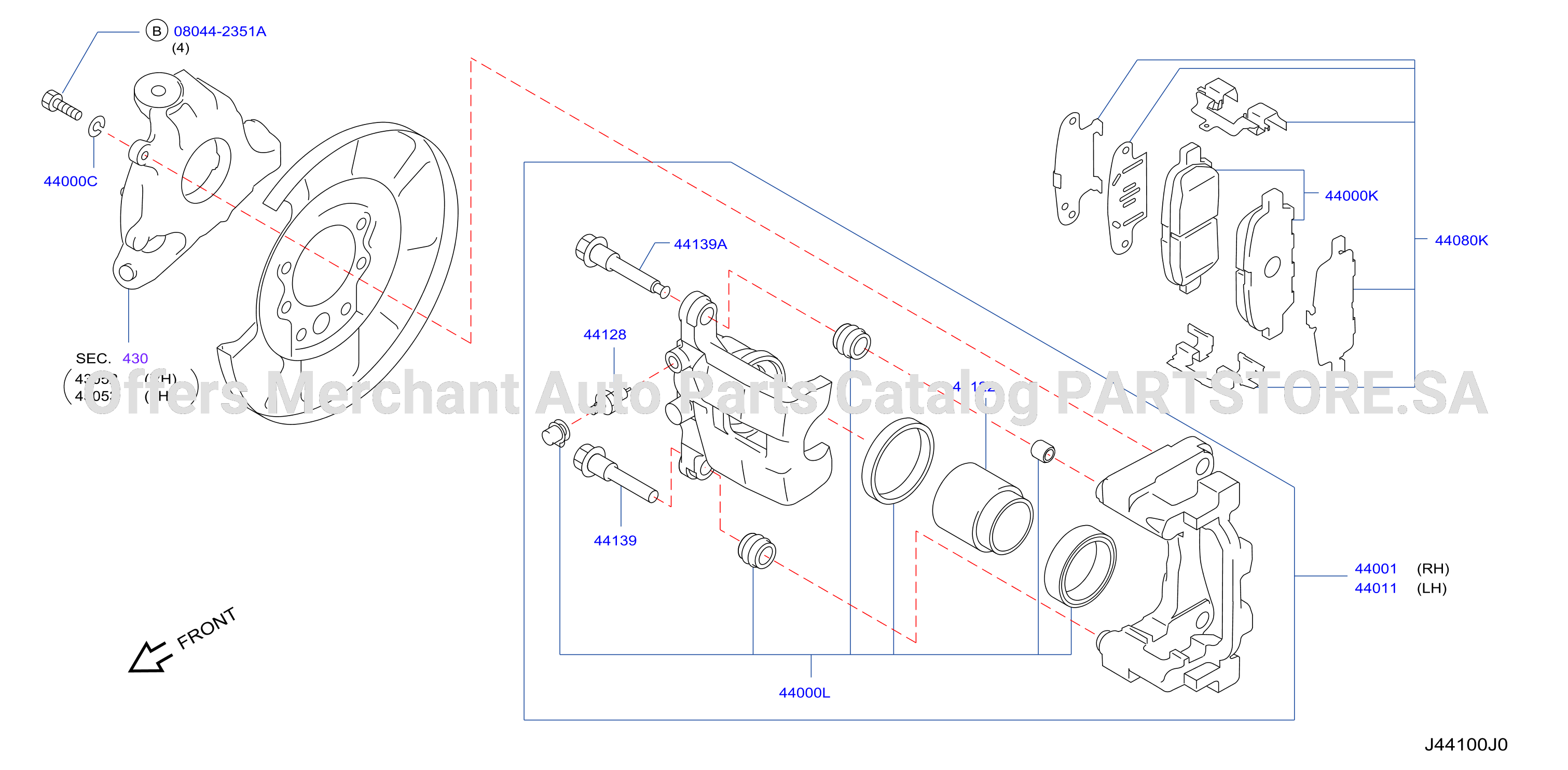 Rear Brake Disk Brake