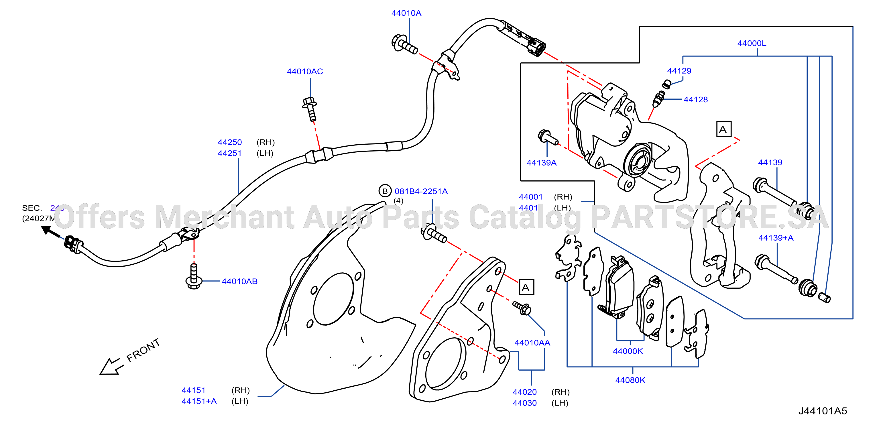 Rear Brake E Pkb