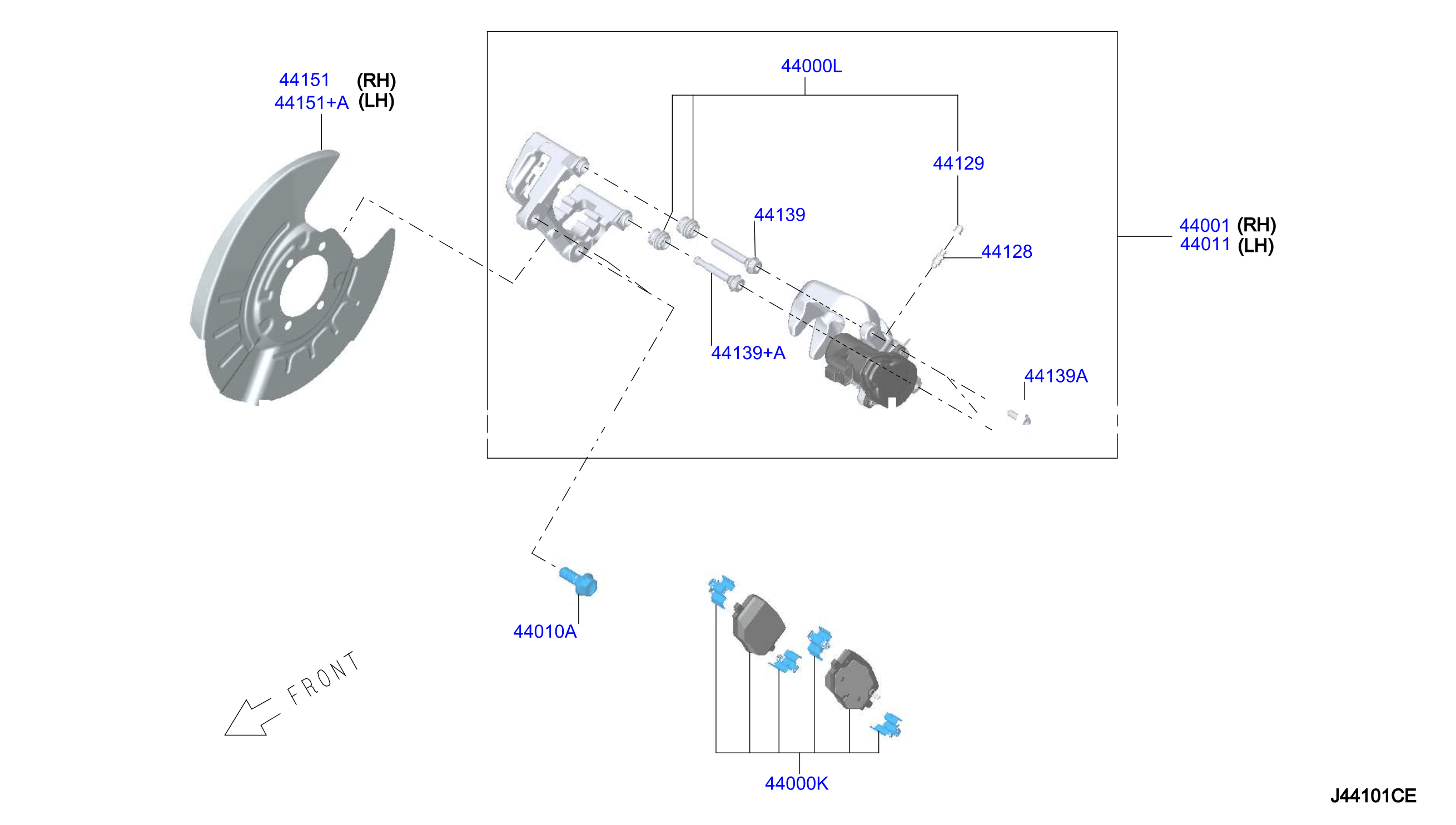 Rear Brake Disc Brake Drum Brake
