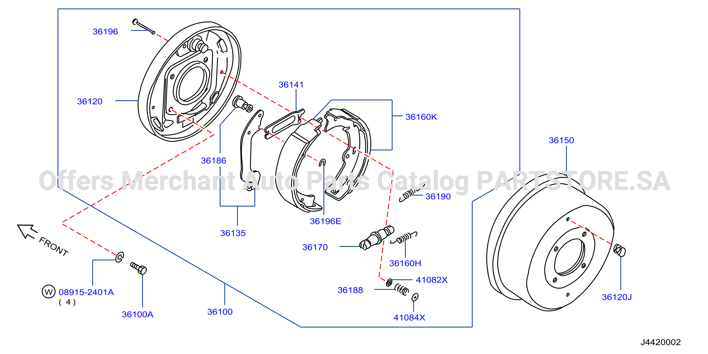 Center Brake