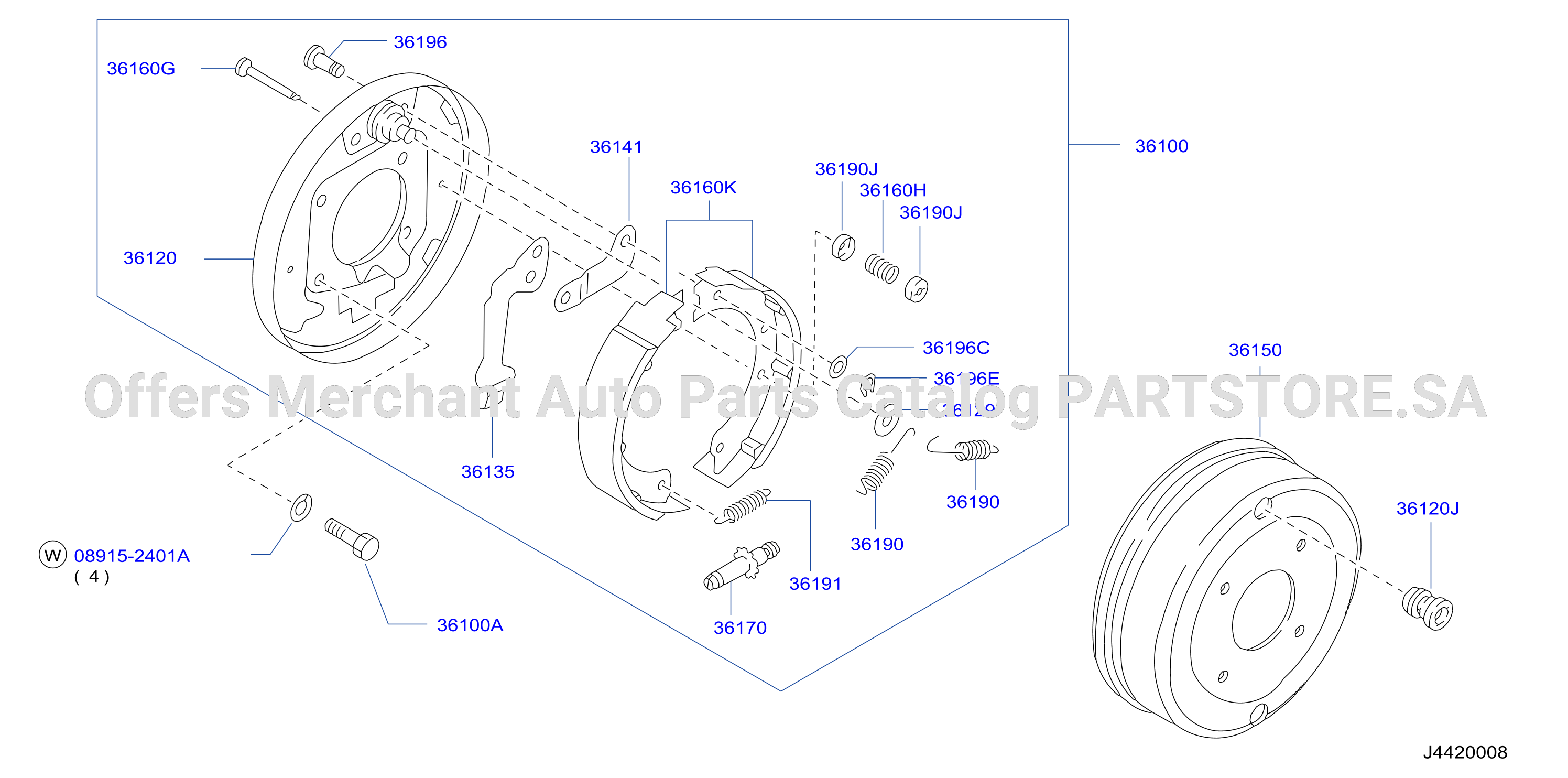 Center Brake