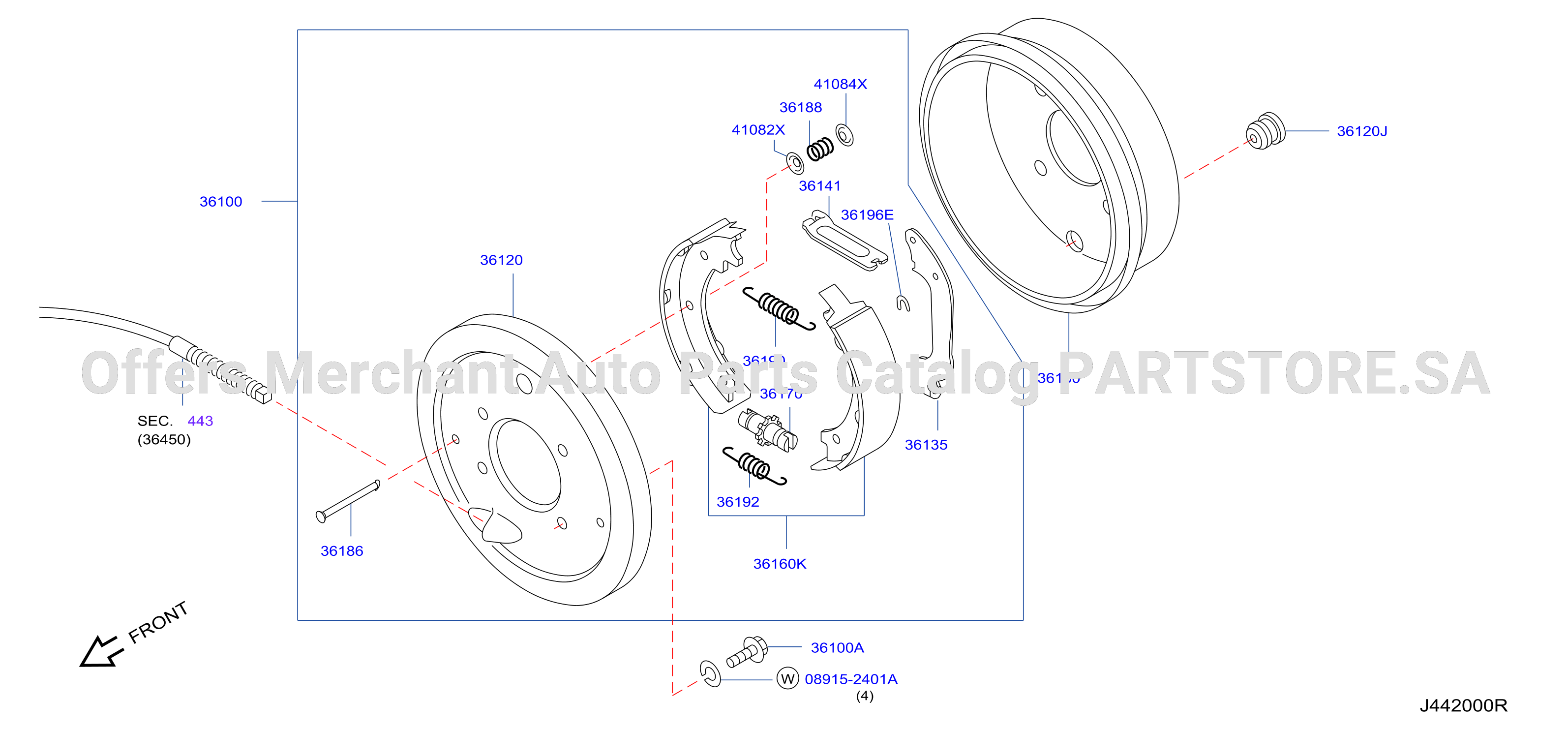 Center Brake