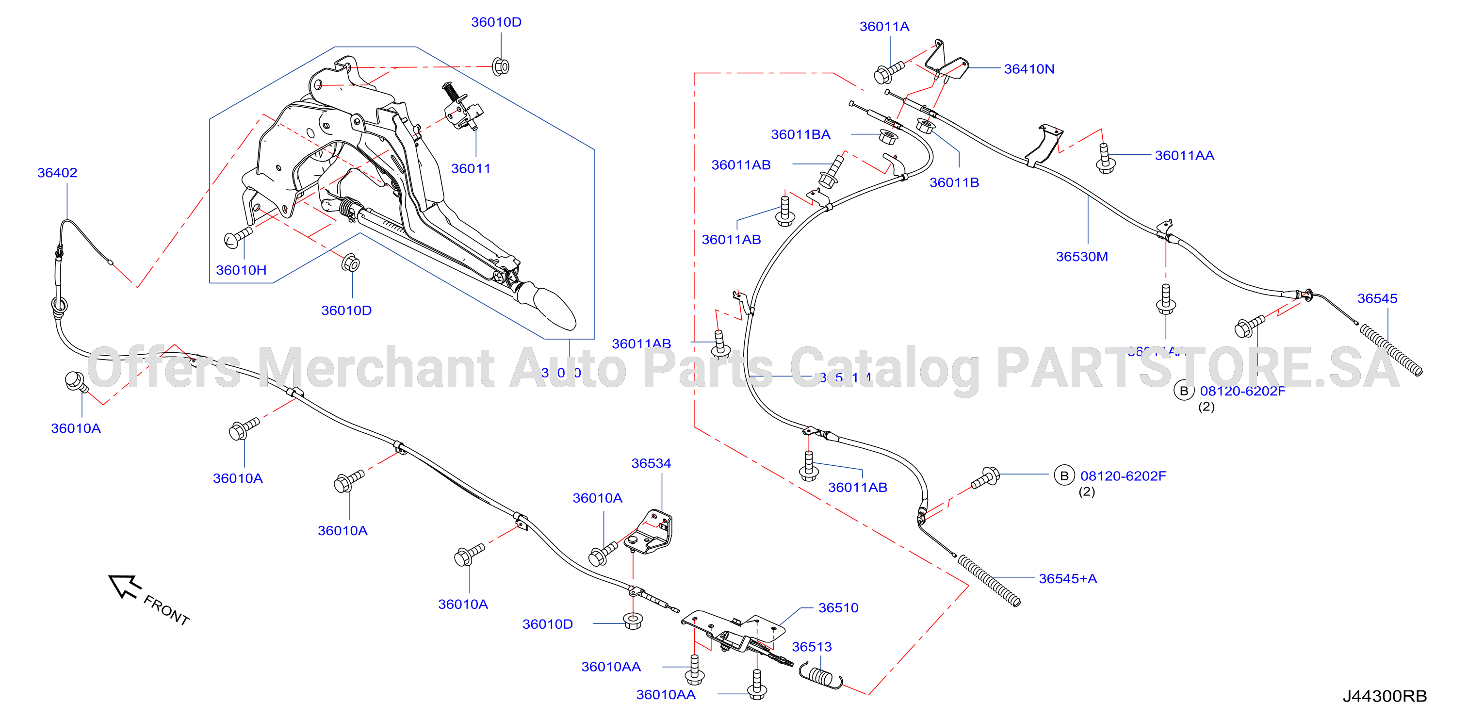 Parking Brake Control F / Vietnam Regji