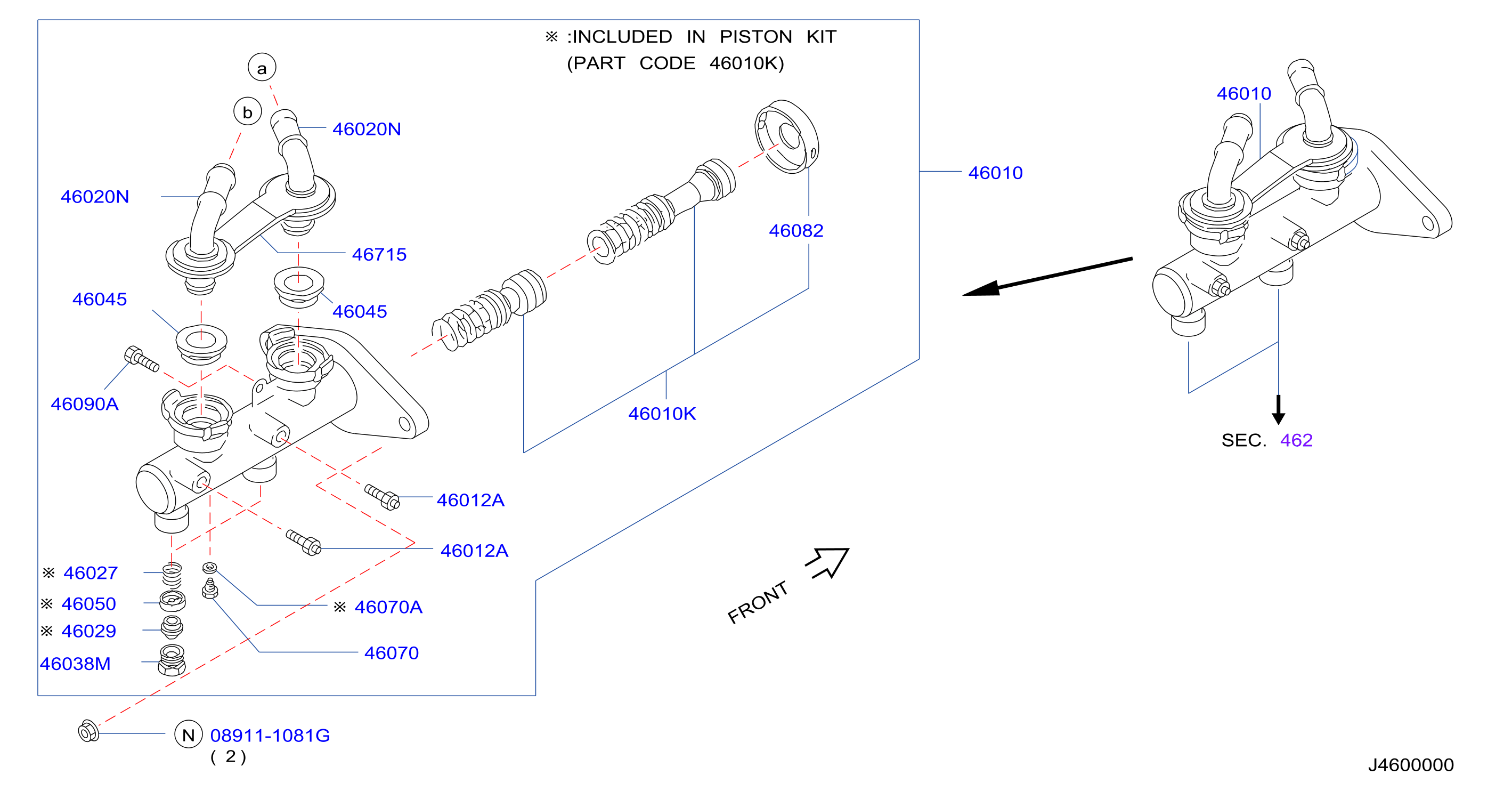 Brake Master Cylinder Drum Brake Cyl Assy Master