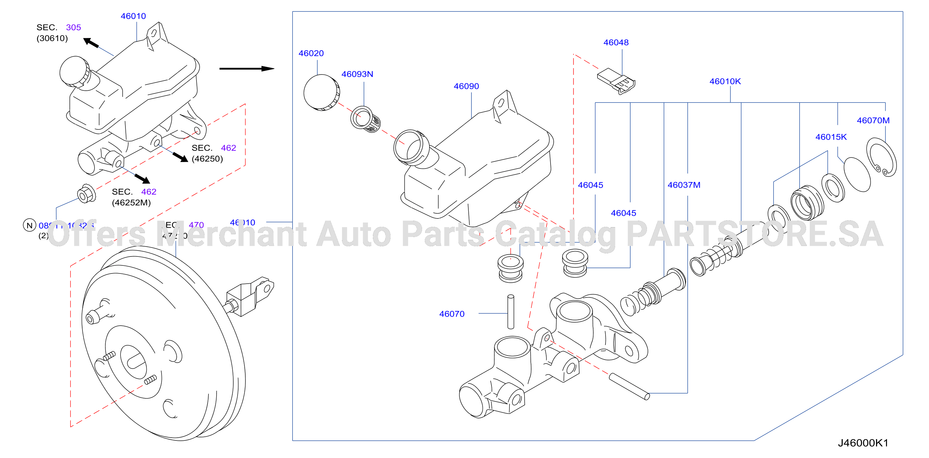 Brake Master Cylinder Mt
