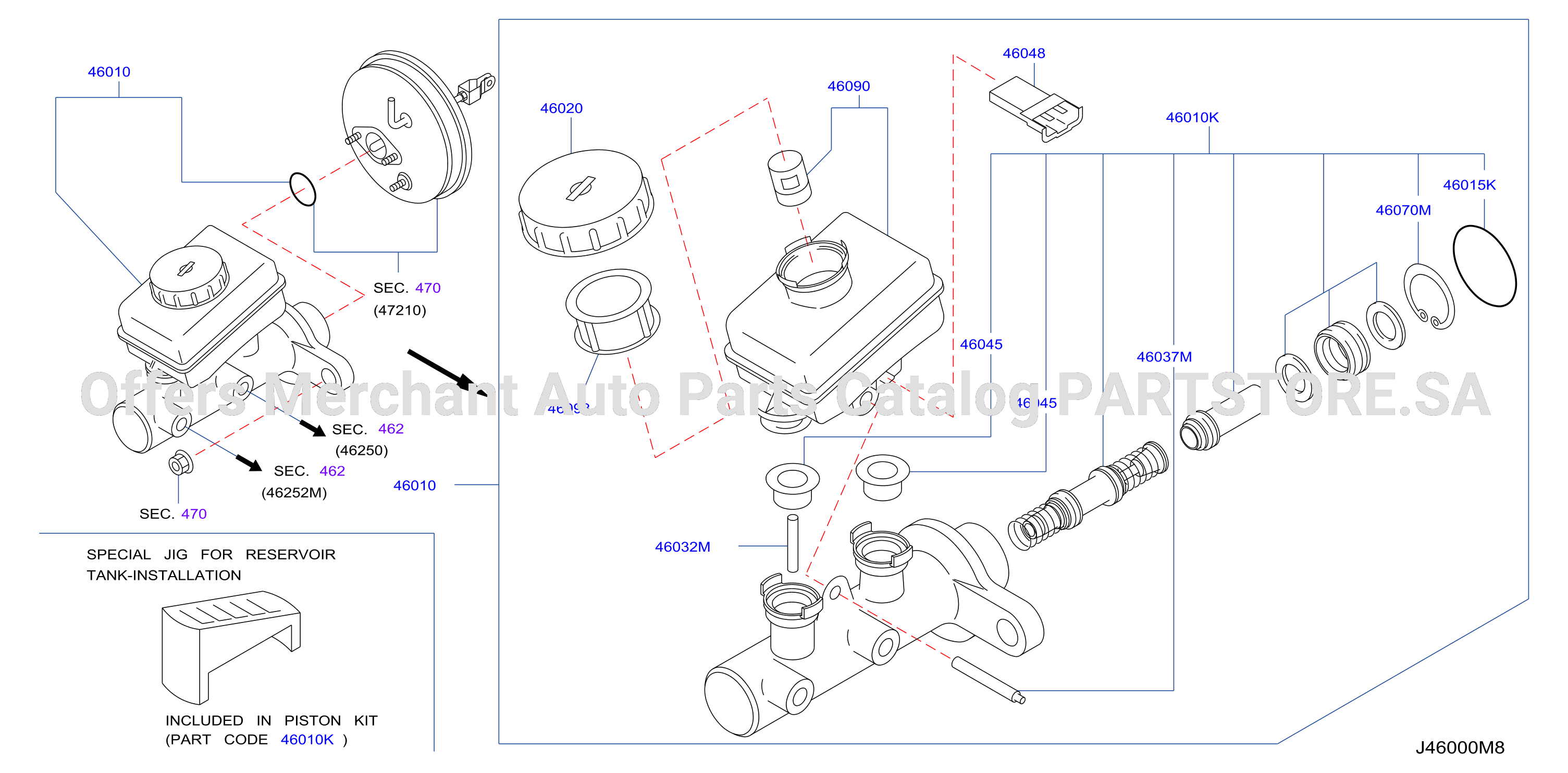 Brake Master Cylinder With Vdc