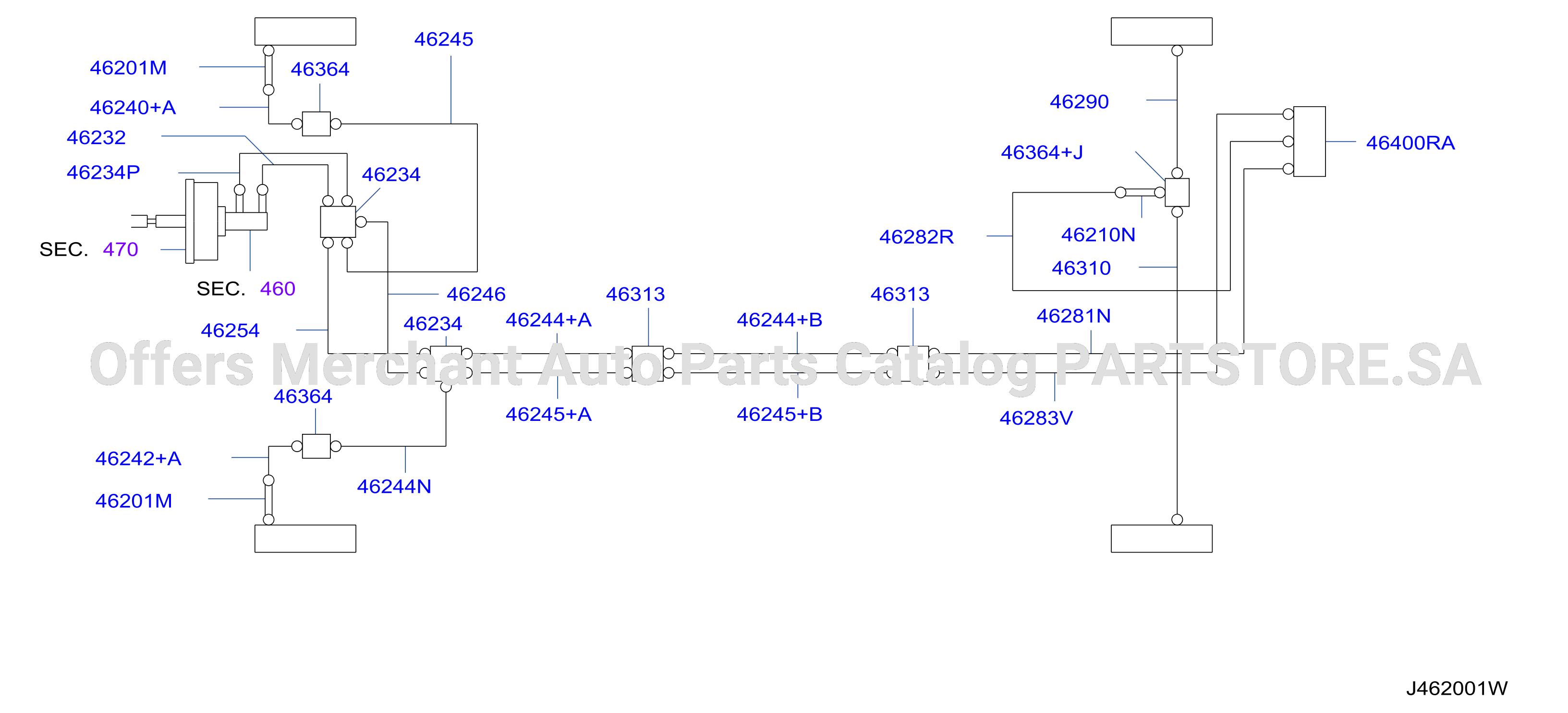 Brake Piping Control Piping Drawing