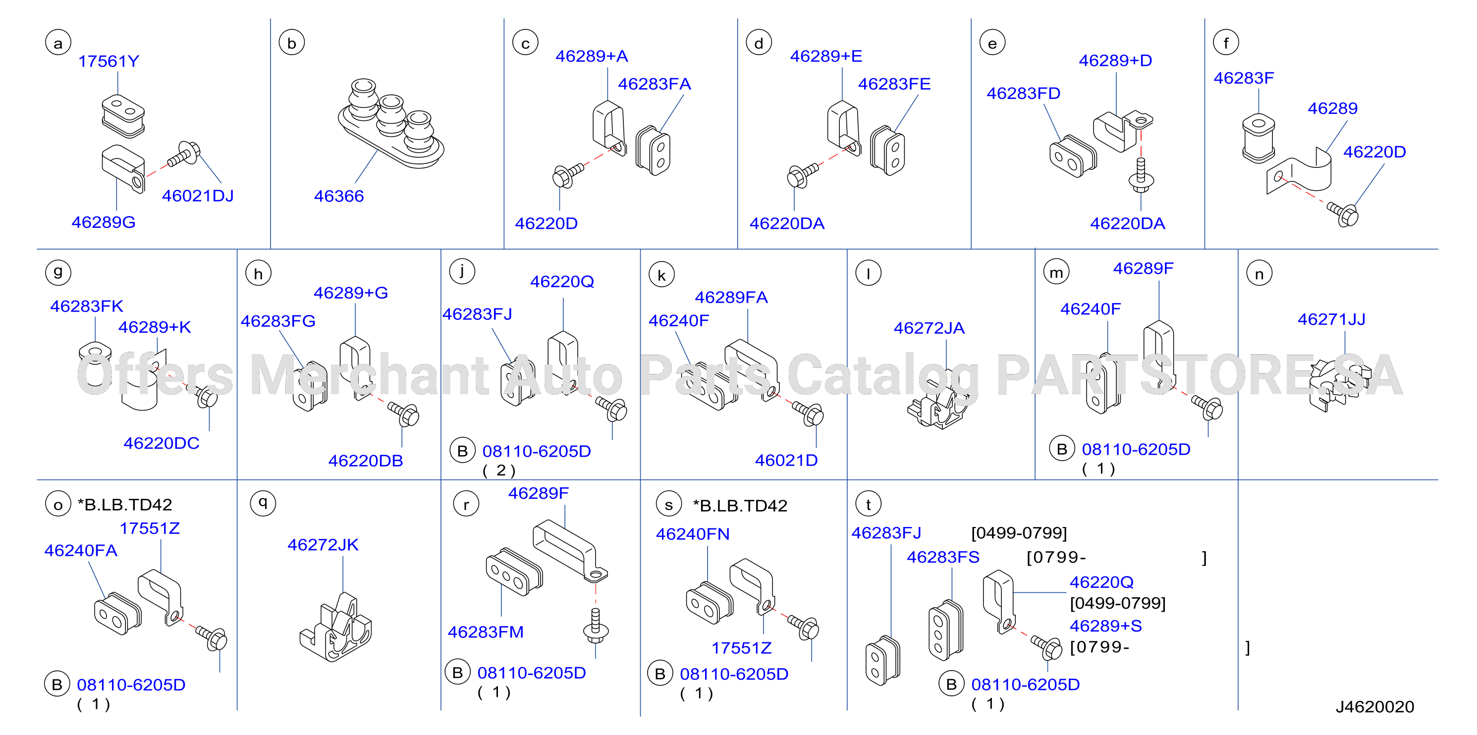 Brake Piping Control Clamp Insulator