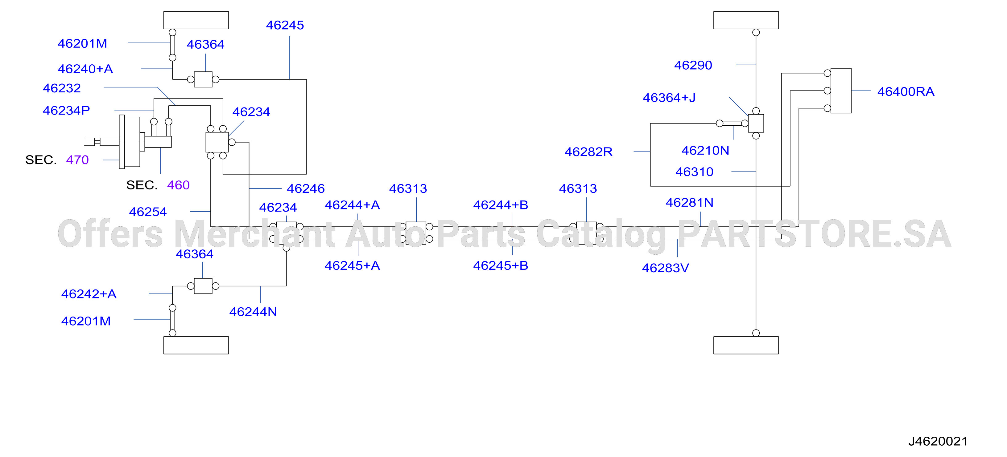 Brake Piping Control Piping Drawing