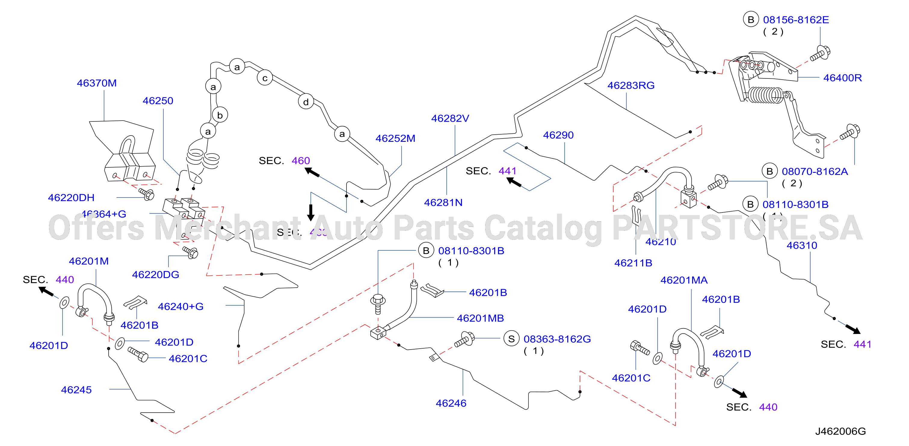 Brake Piping Control Piping