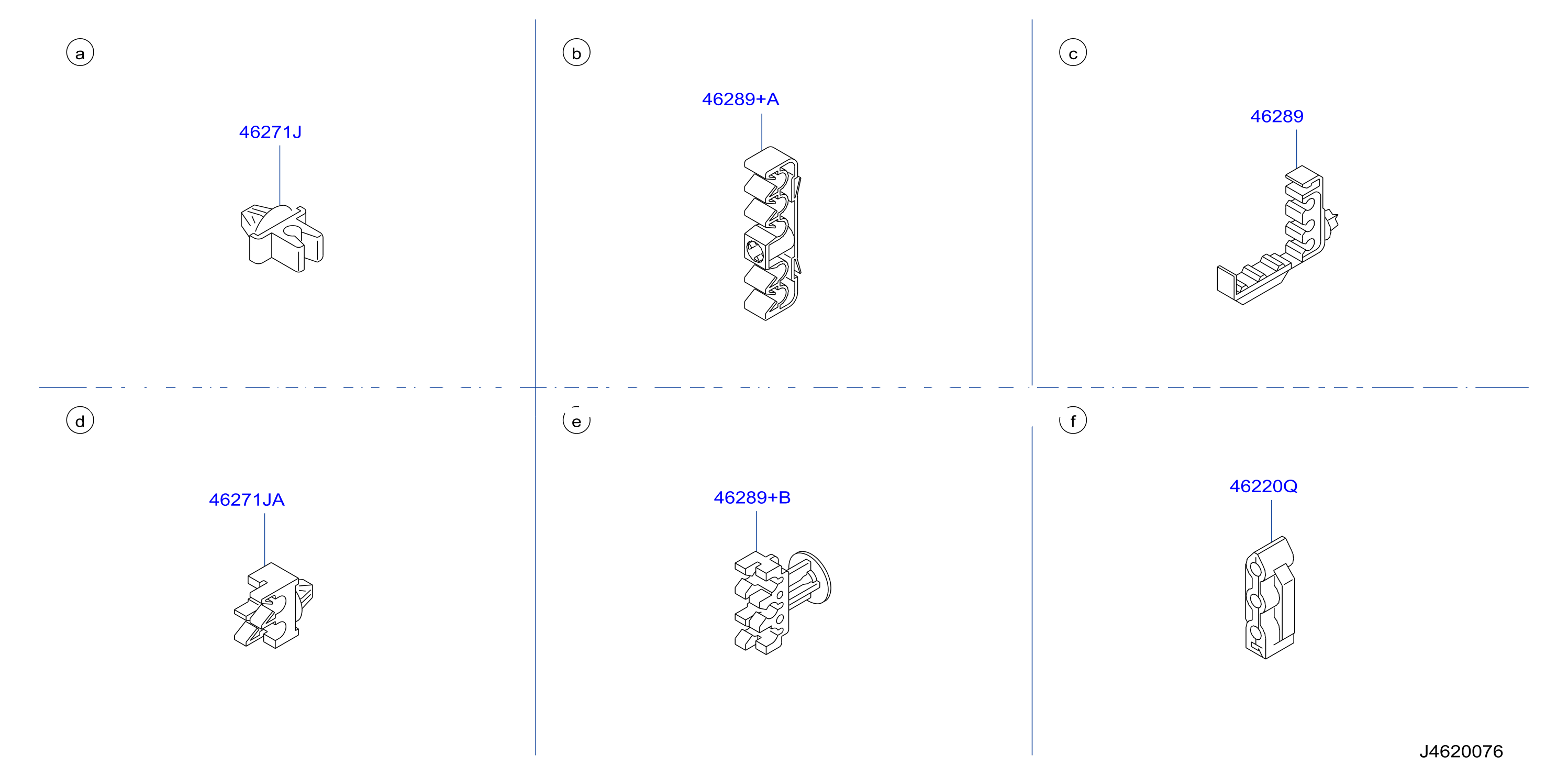 Brake Piping Control Clamp Insulator