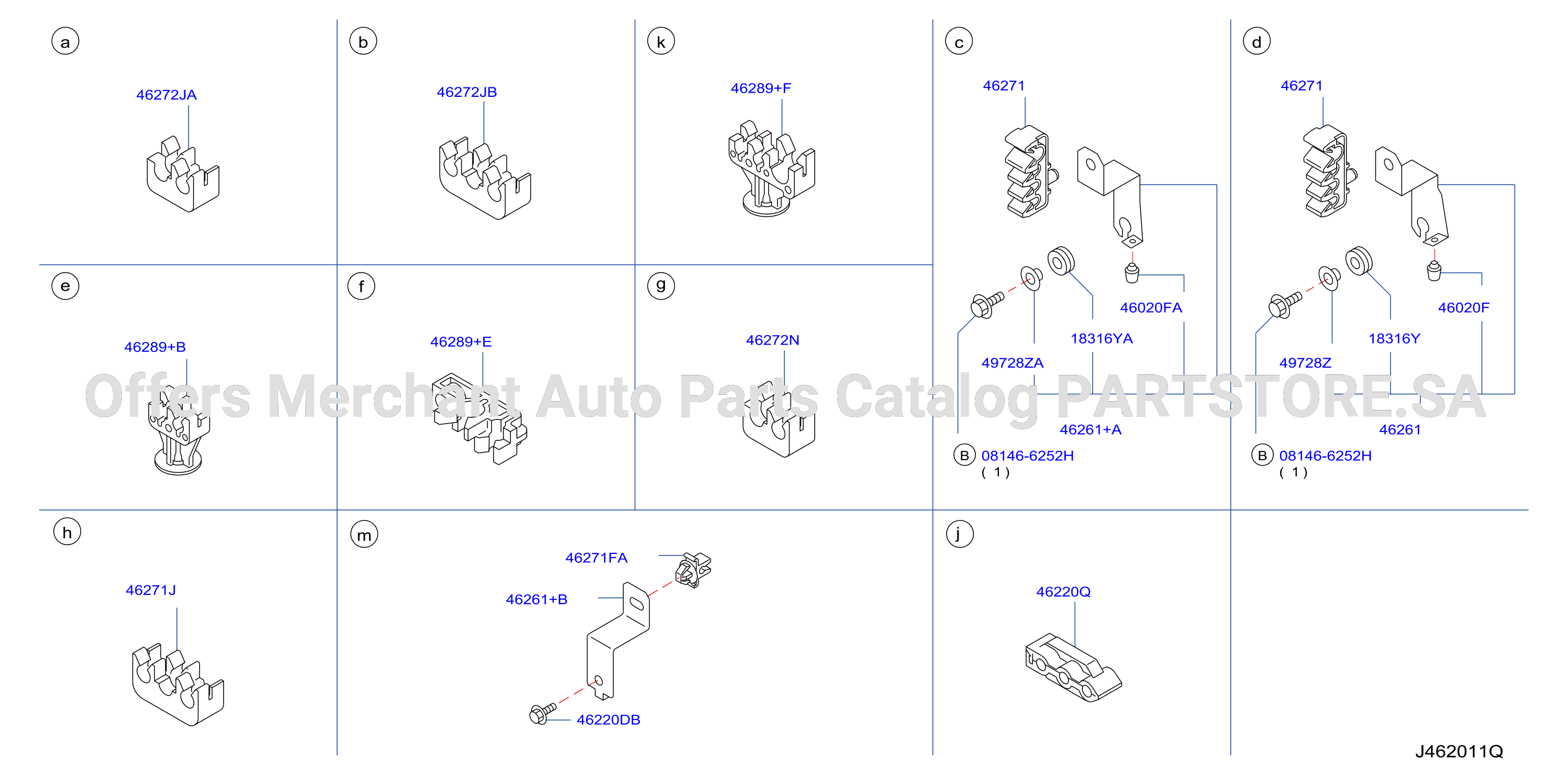 Brake Piping Control Clamp Insulator